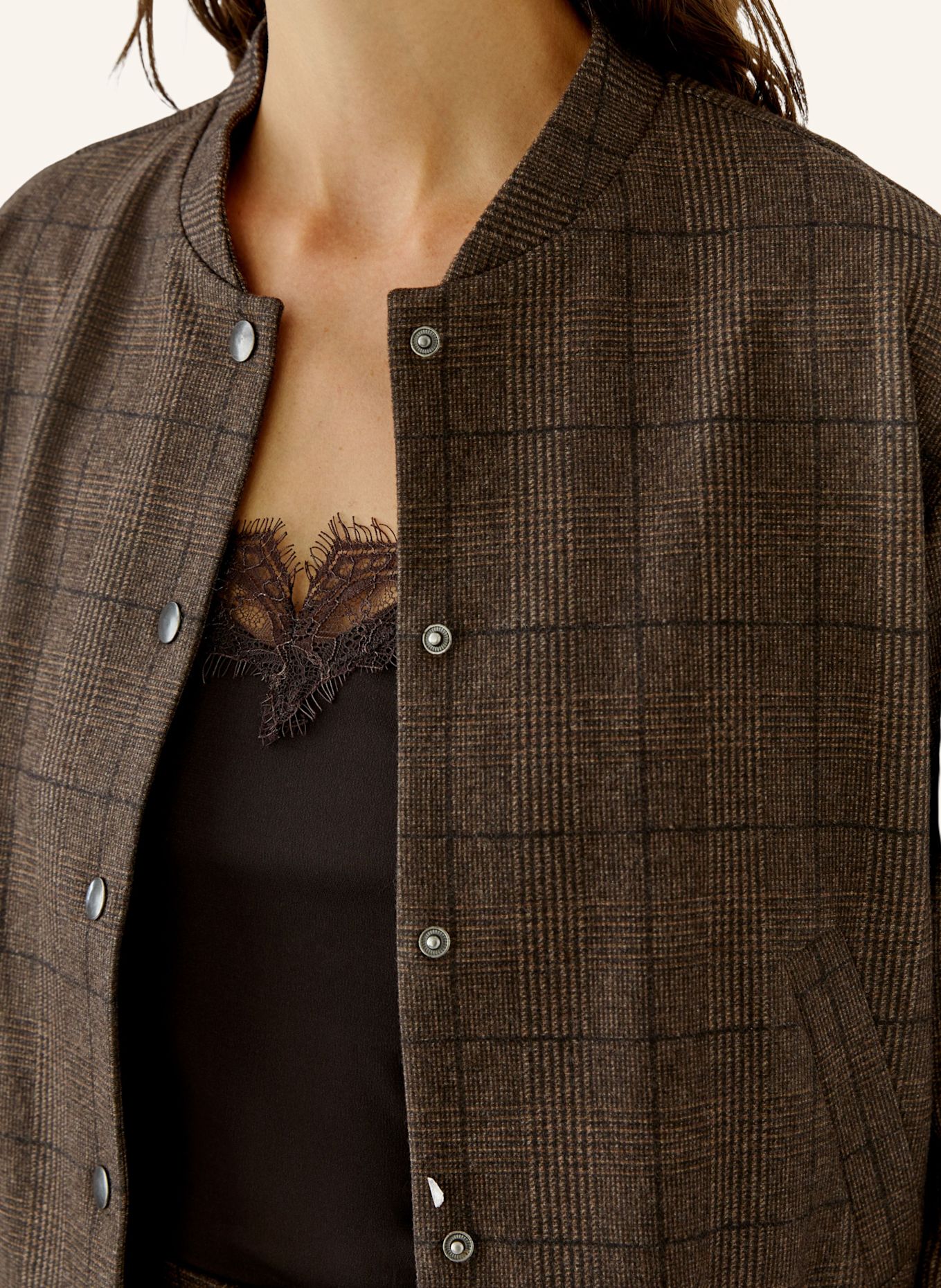 Oui Jacke: BRAUN