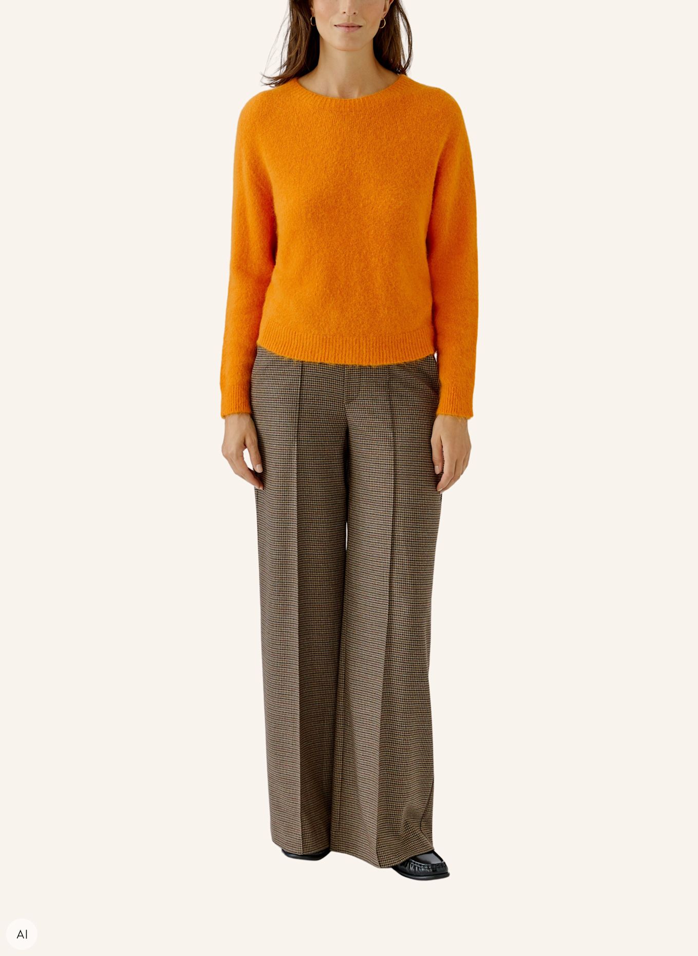 Oui Pullover: ORANGE