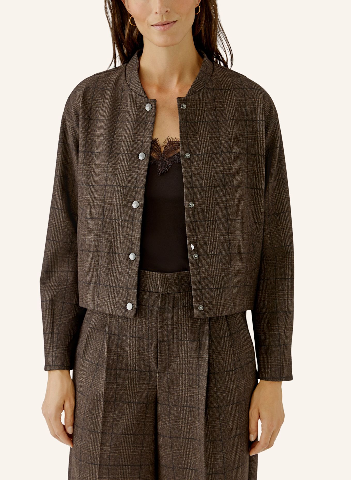 Oui Jacke: BRAUN