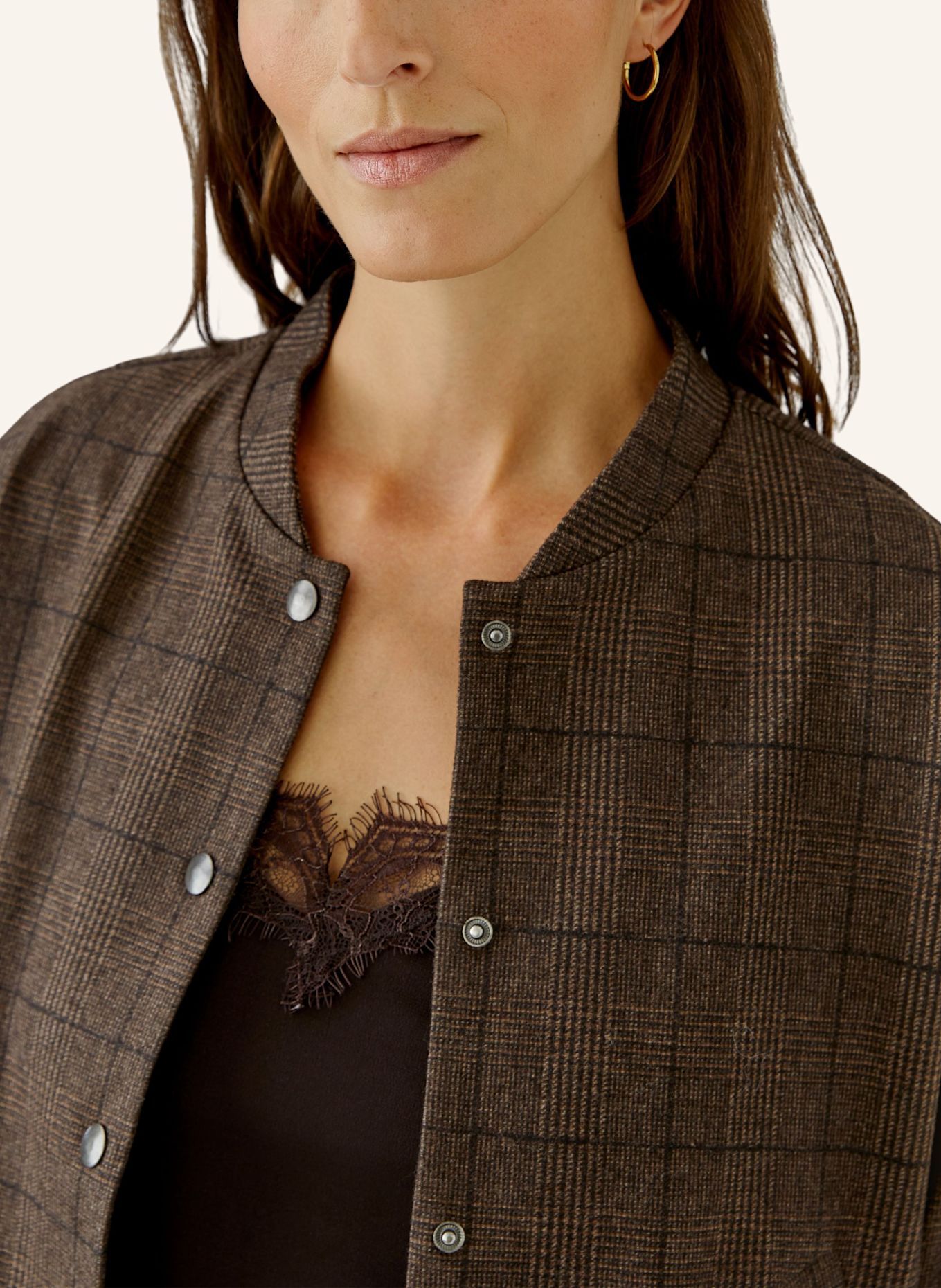 Oui Jacke: BRAUN