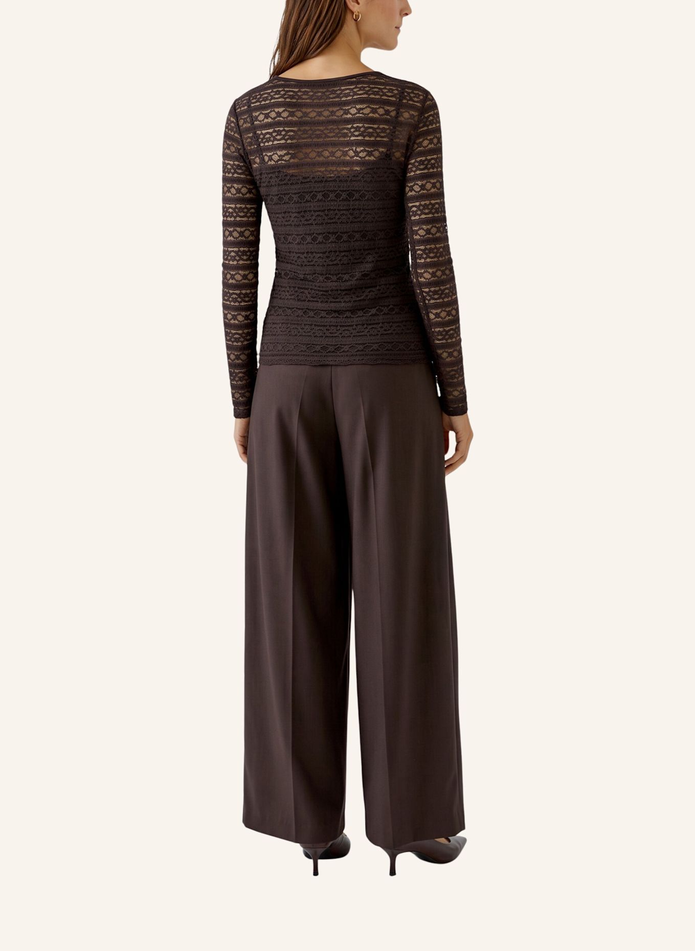 Oui Longsleeve: BRAUN