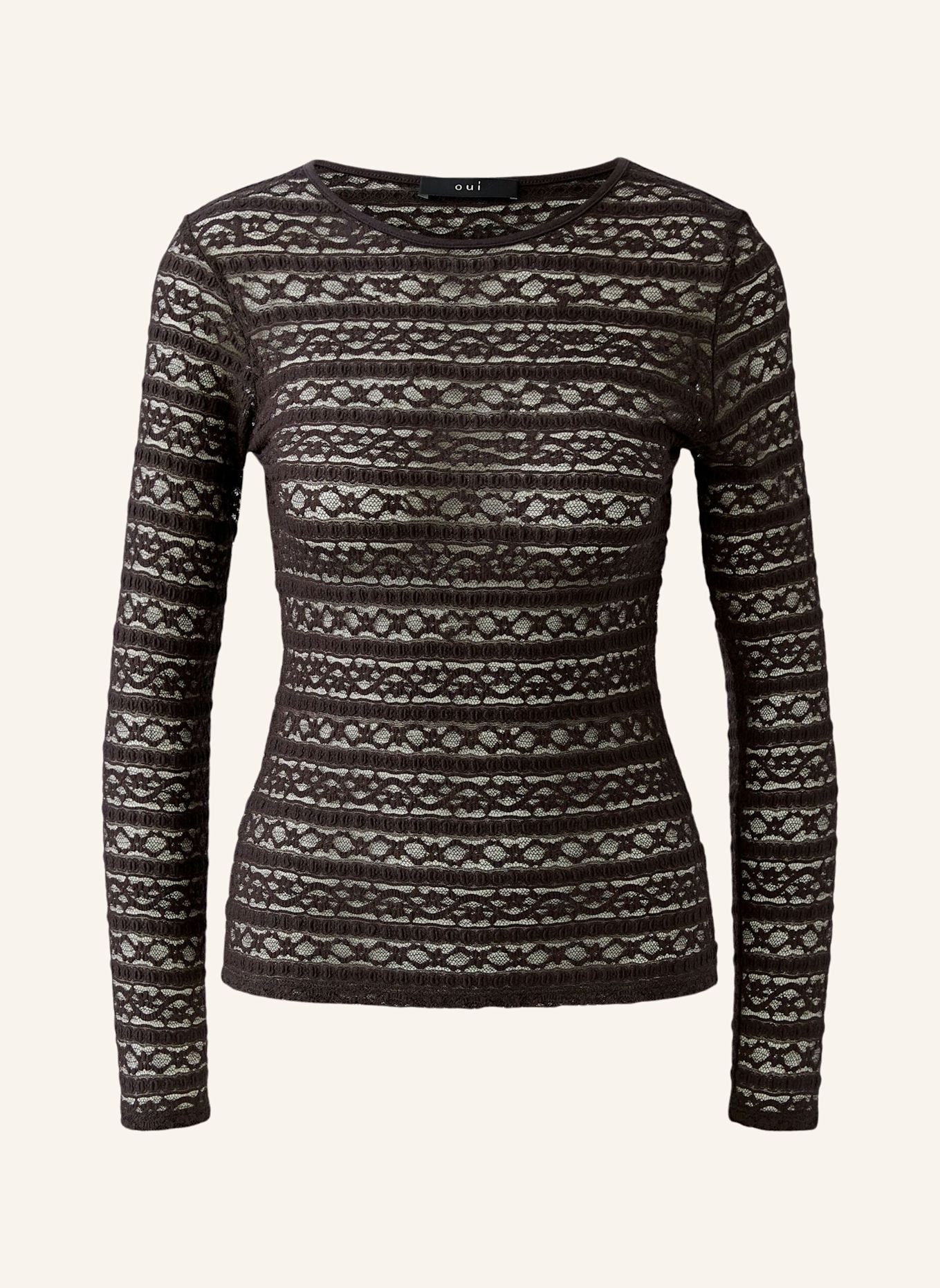 Oui Longsleeve: BRAUN
