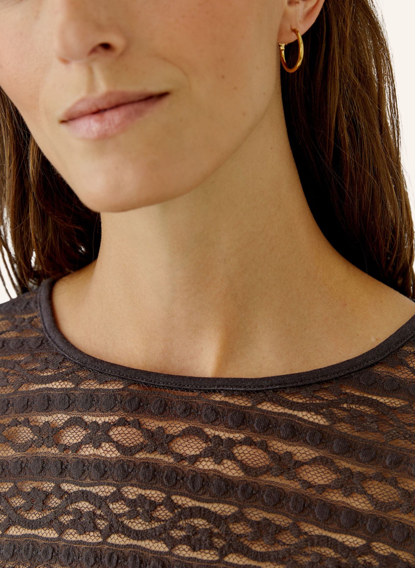 Oui Longsleeve: BRAUN