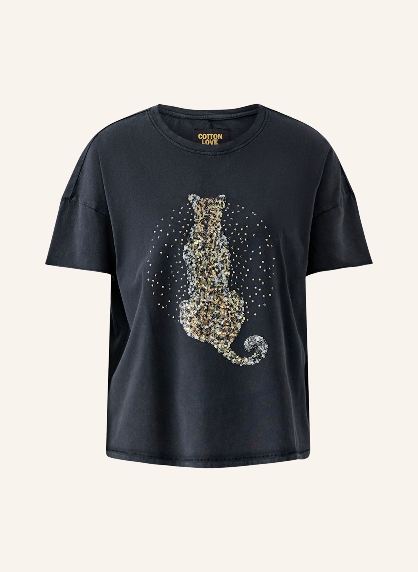 Oui T-shirt: GRIJS
