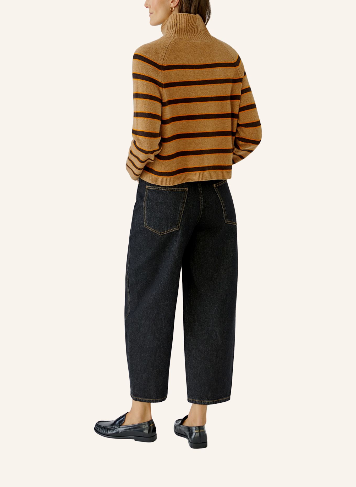 Oui Pullover: BRAUN