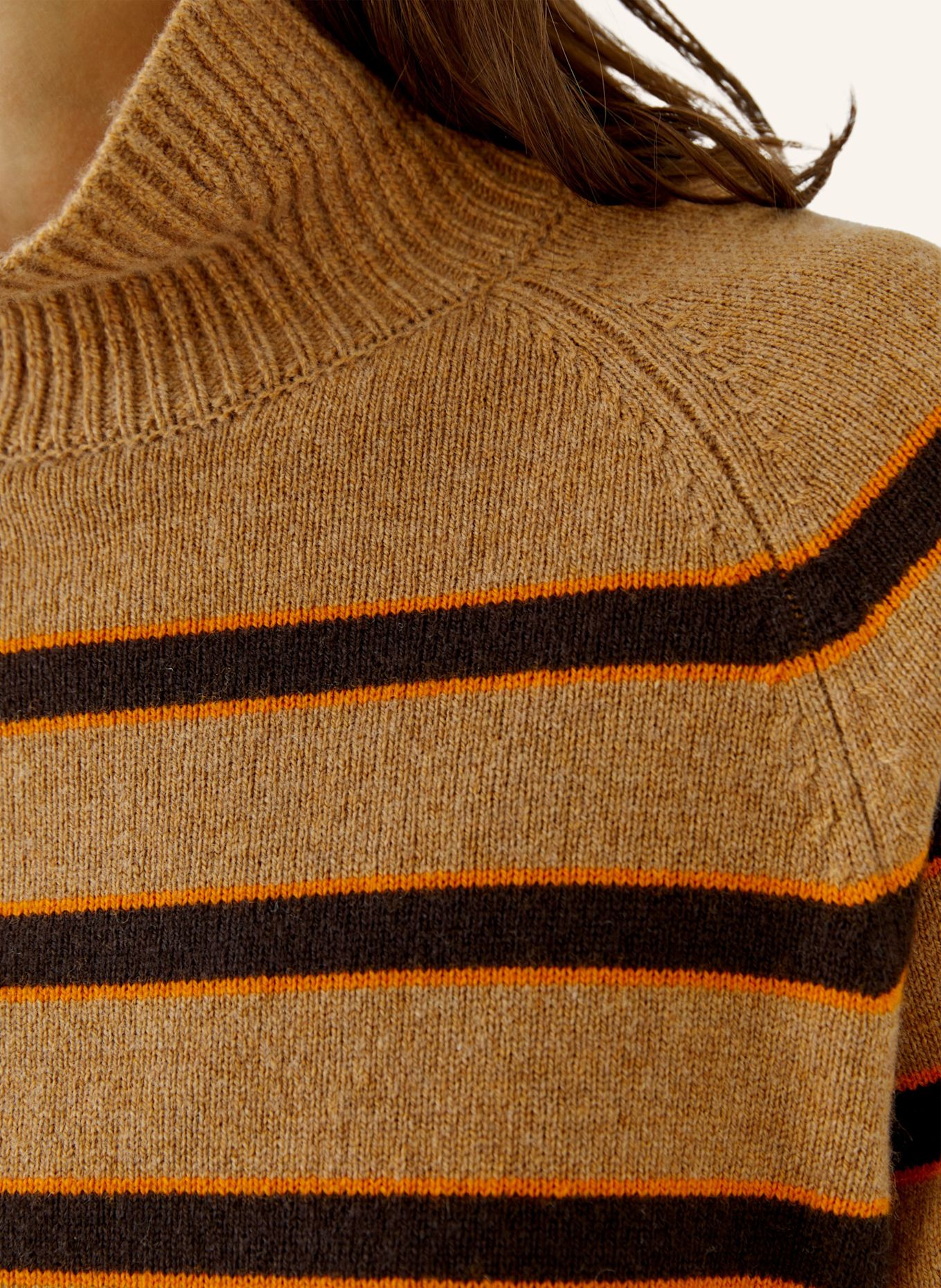 Oui Pullover: BRAUN