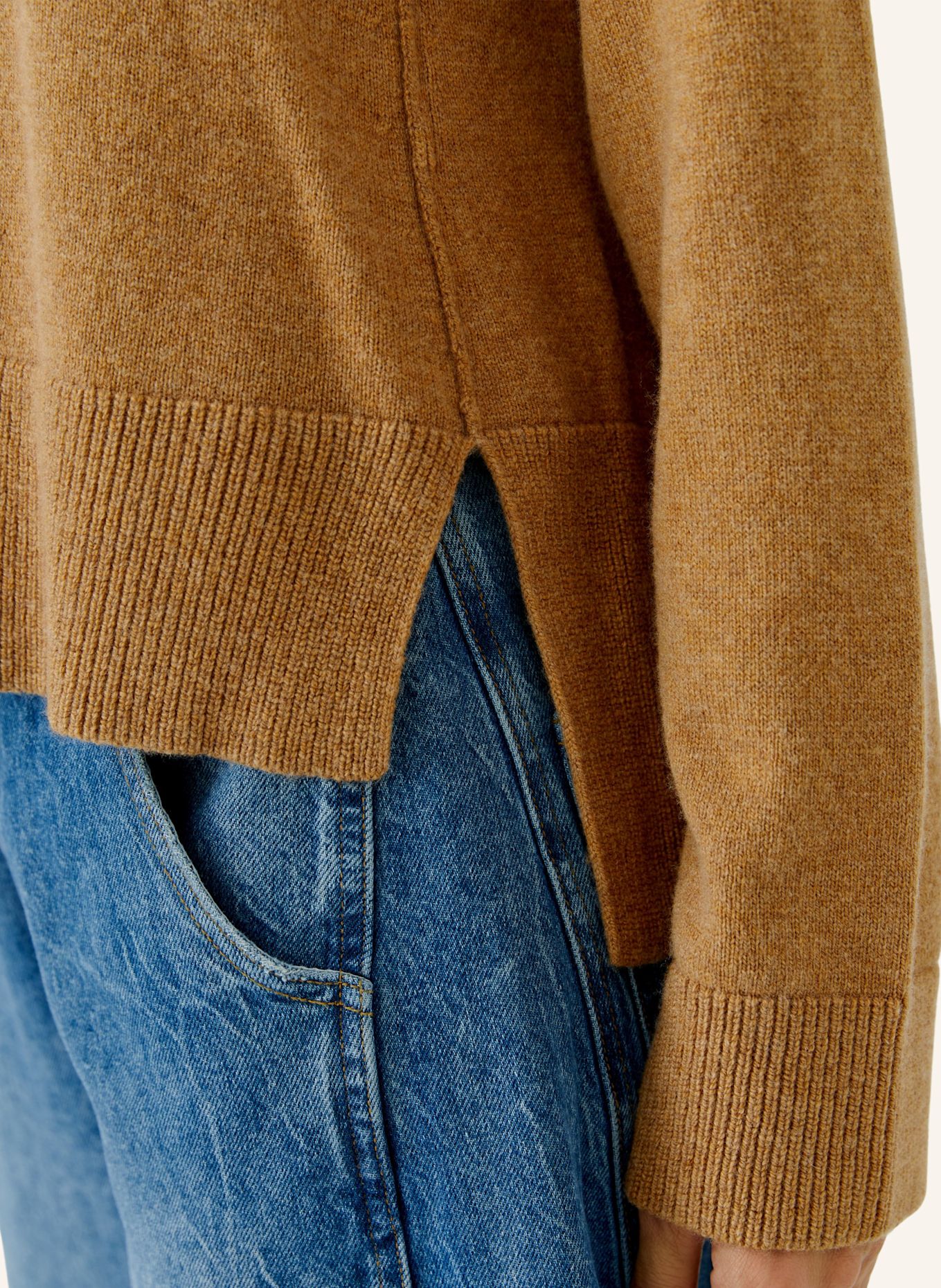 Oui Pullover: BRAUN