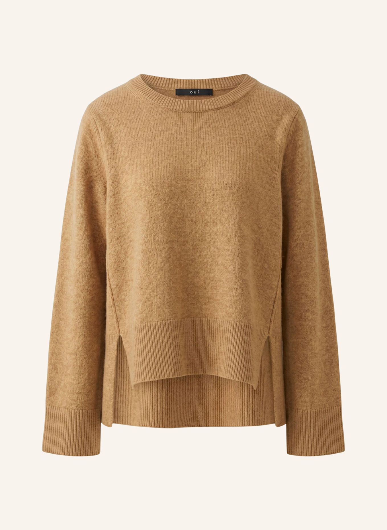 Oui Pullover: BRAUN