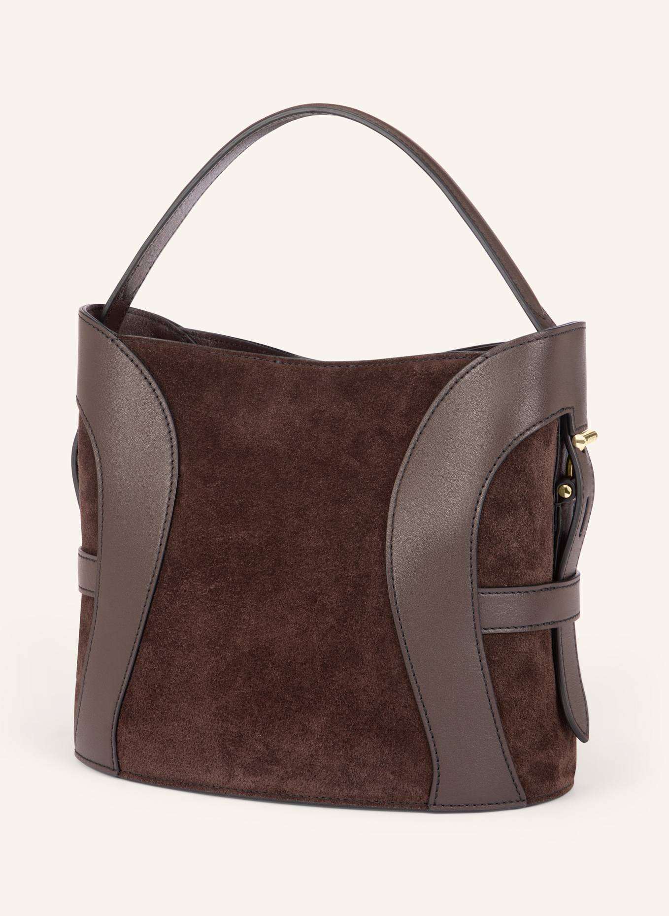 AIGNER Beuteltasche DEBORAH SUEDE: BRAUN
