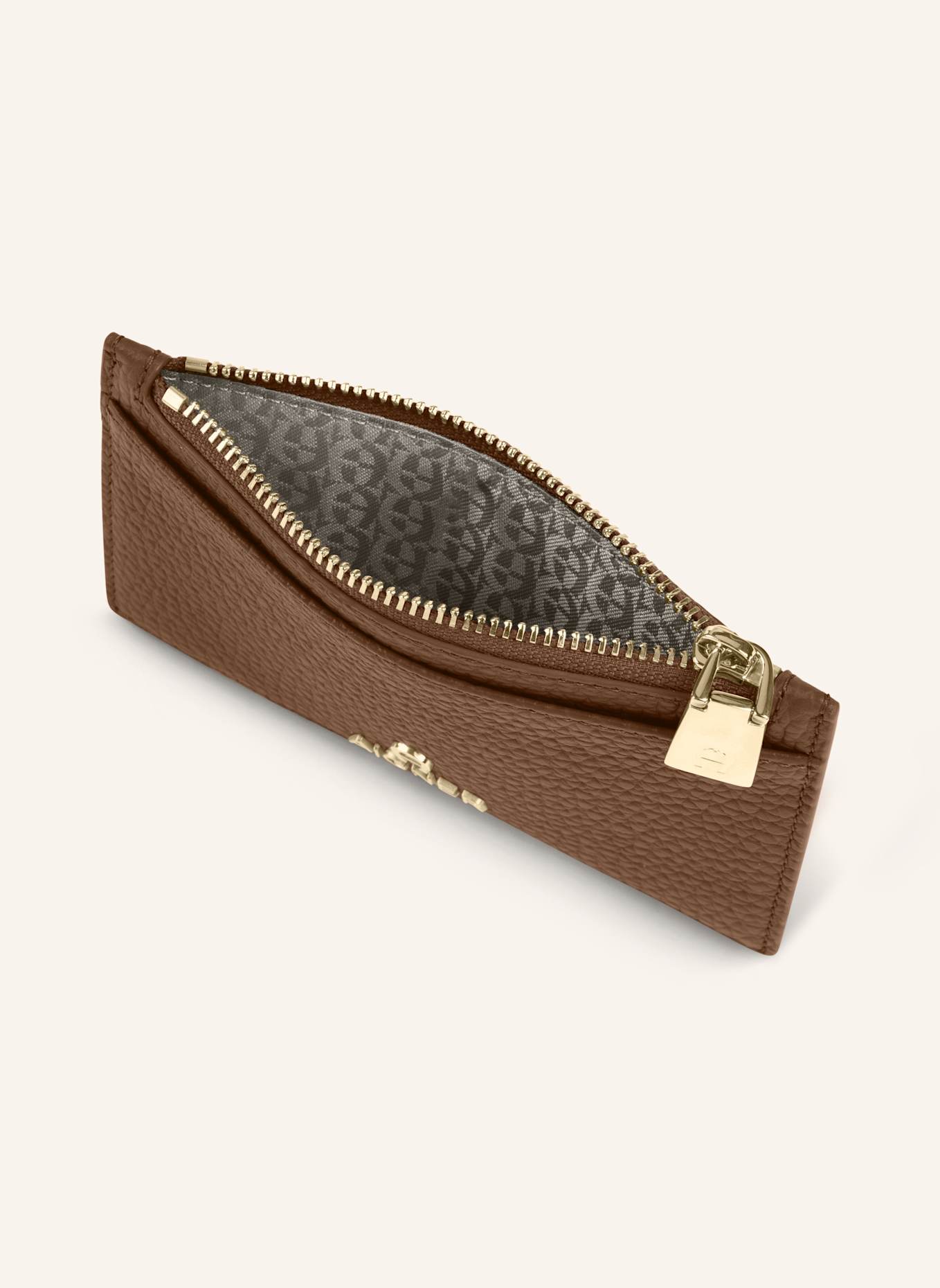 AIGNER Kartenetui IVY mit Münzfach: BRAUN