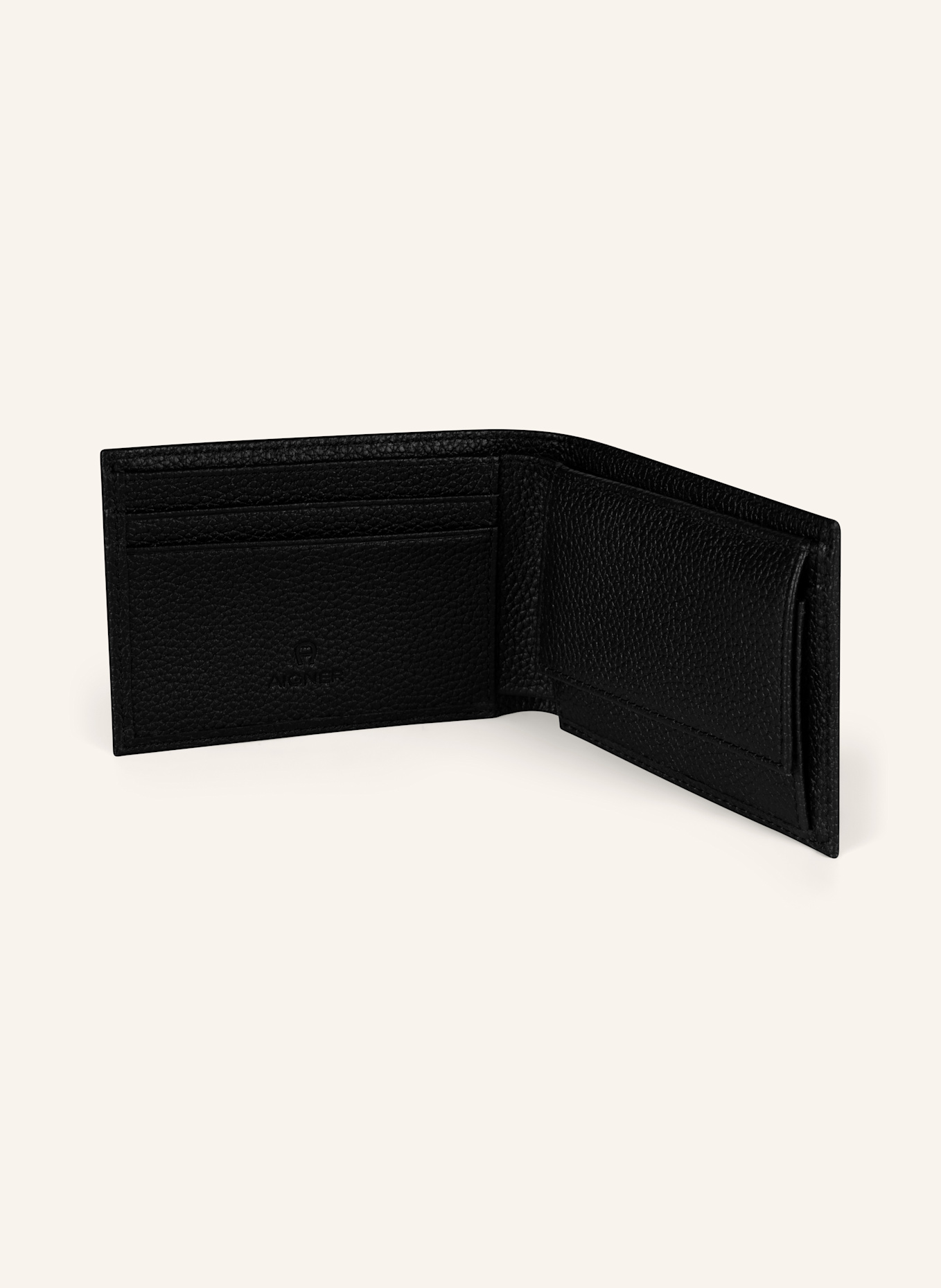 AIGNER Geldbörse MICA: SCHWARZ