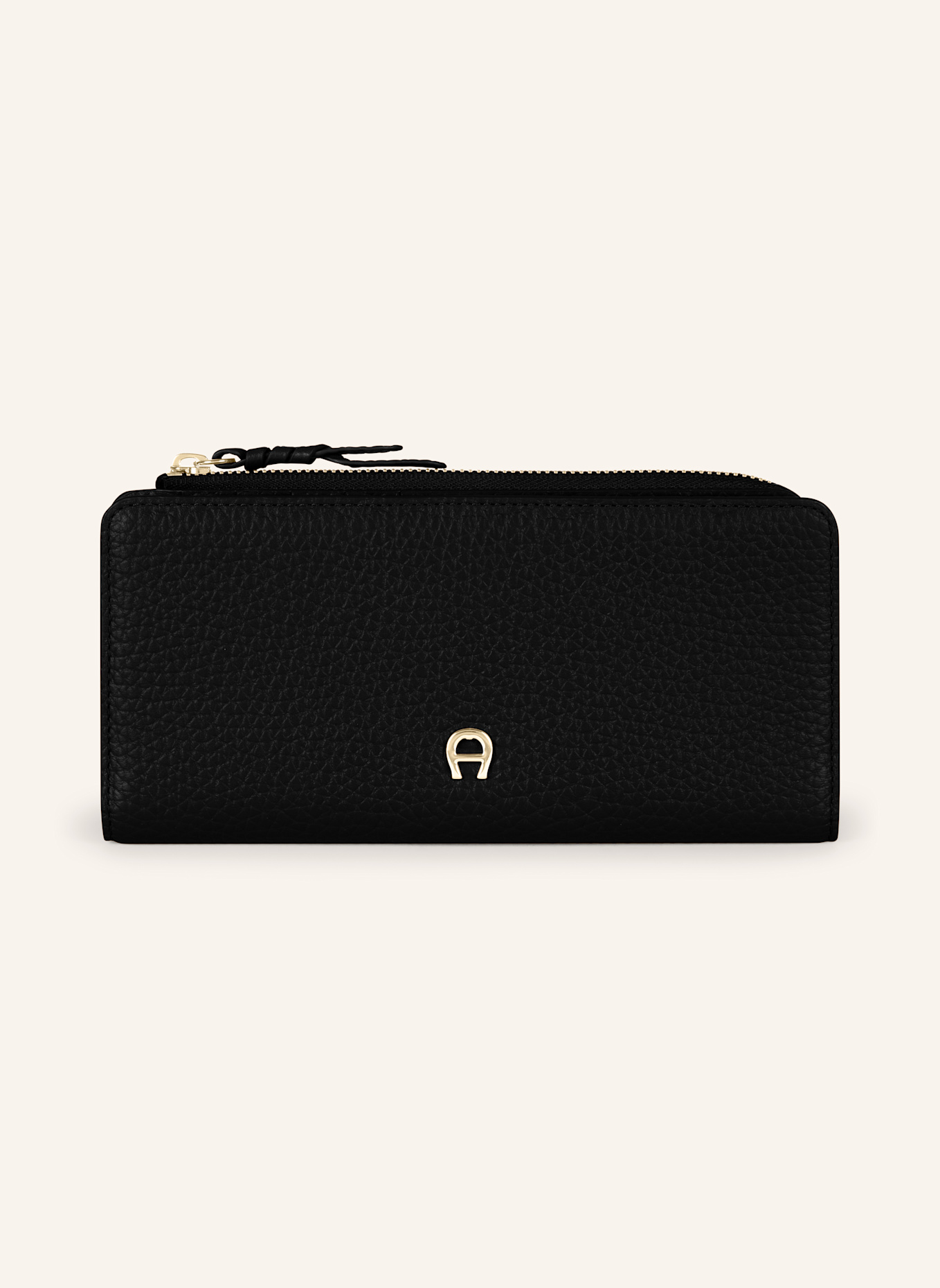 AIGNER Geldbörse CARRE SOFT: SCHWARZ