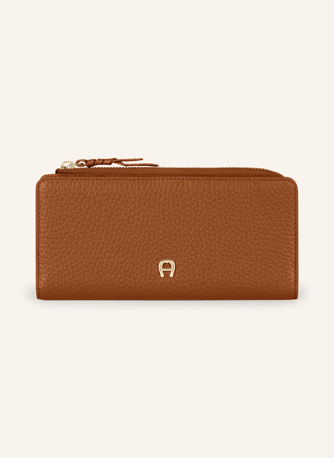 AIGNER Geldbörse CARRE SOFT: COGNAC