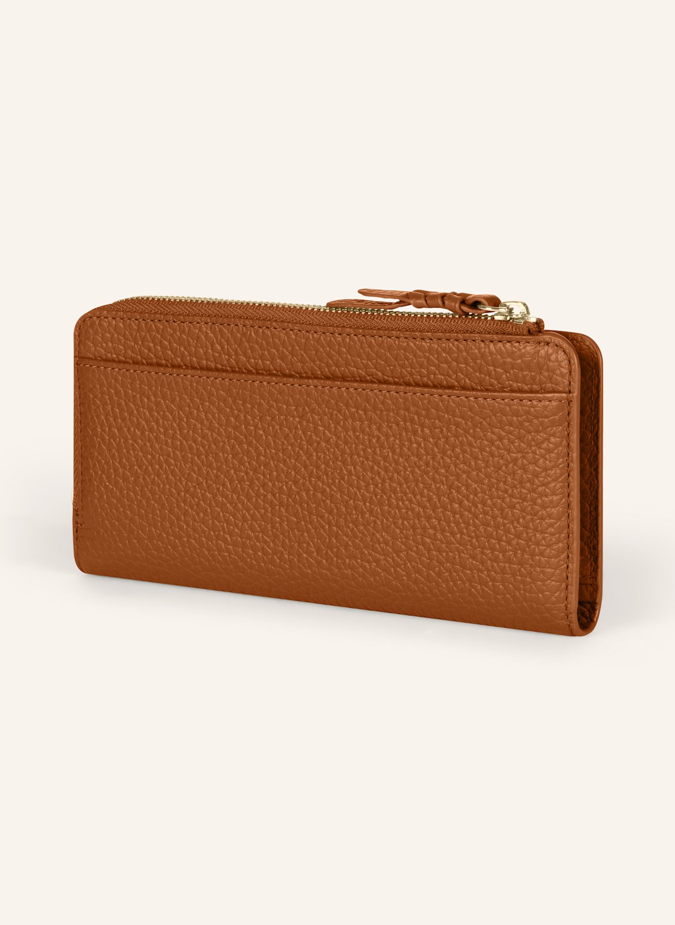 AIGNER Geldbörse CARRE SOFT: COGNAC