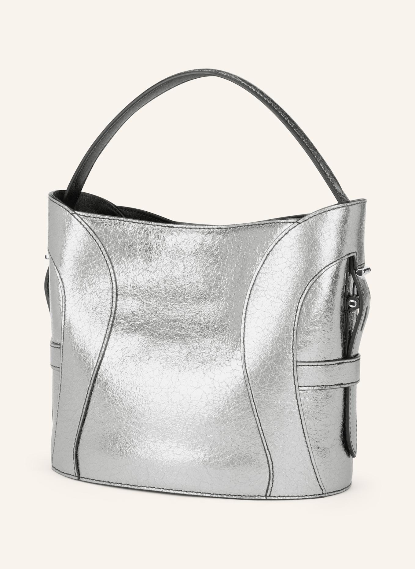 AIGNER Beuteltasche DEBORAH BRILLANTE: SILBER