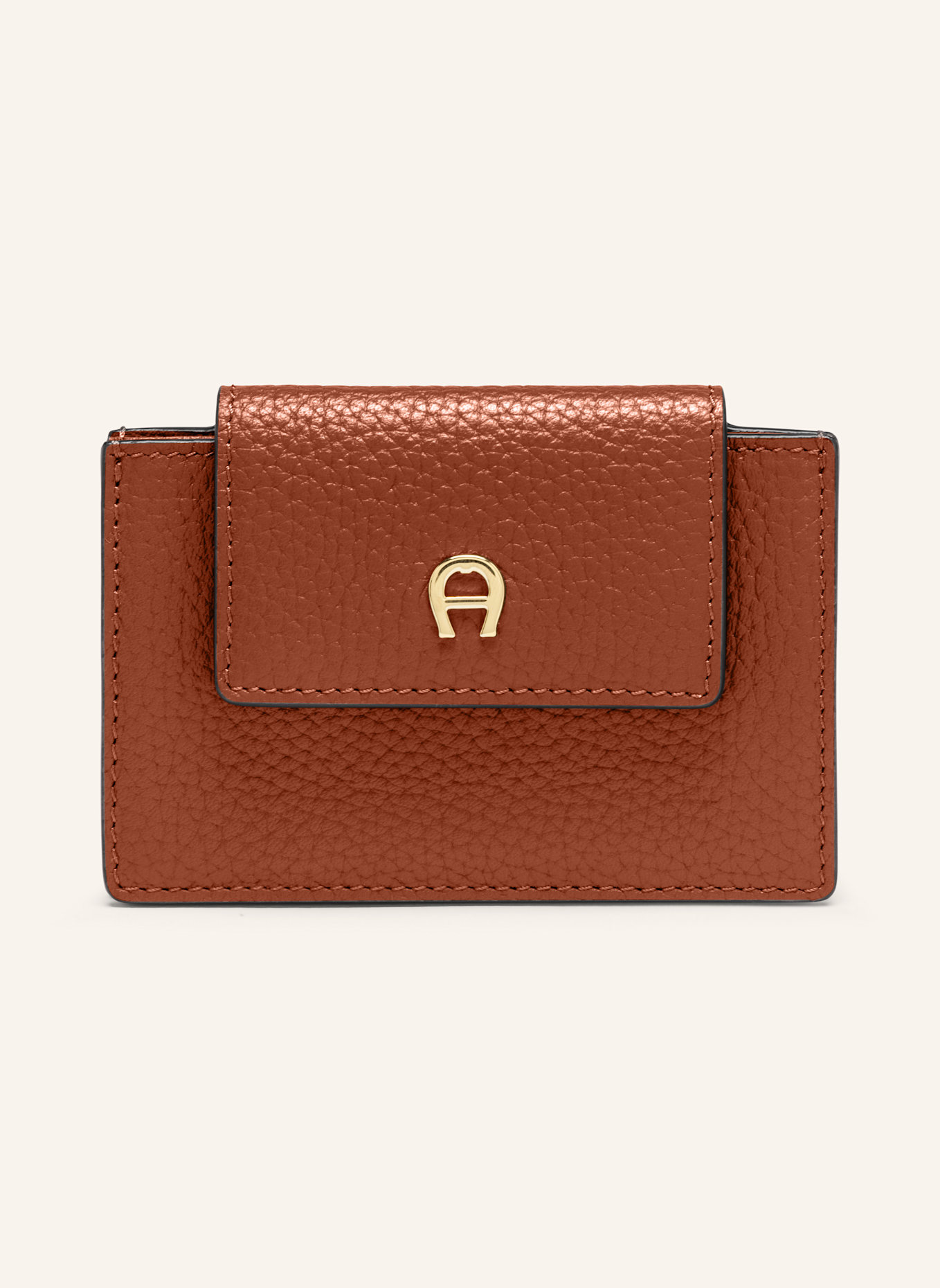 AIGNER Kartenetui DELIA: BRAUN