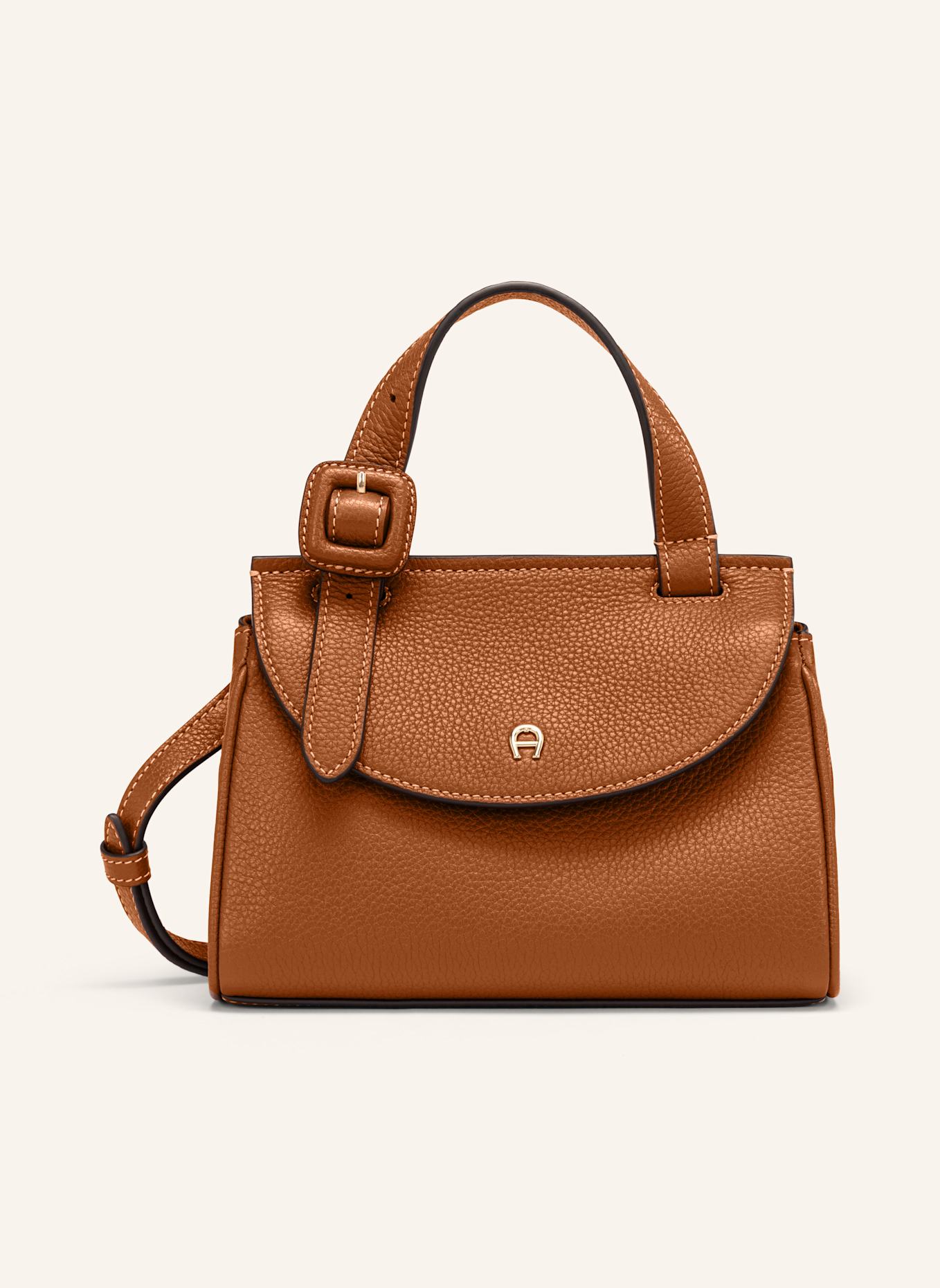 AIGNER Mini-Handtasche MIRANDA: COGNAC
