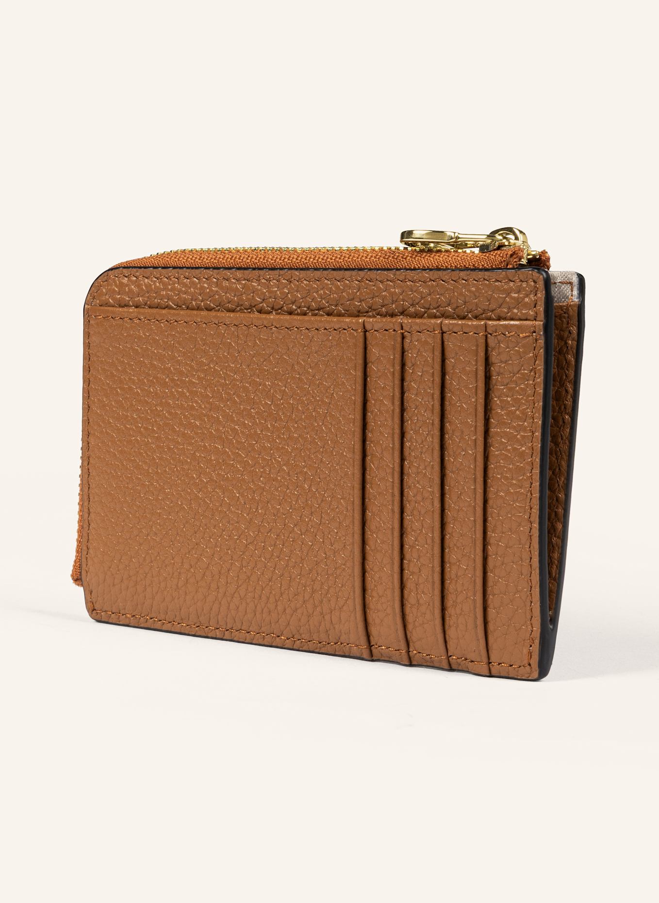 AIGNER Kartenetui DELIA: COGNAC