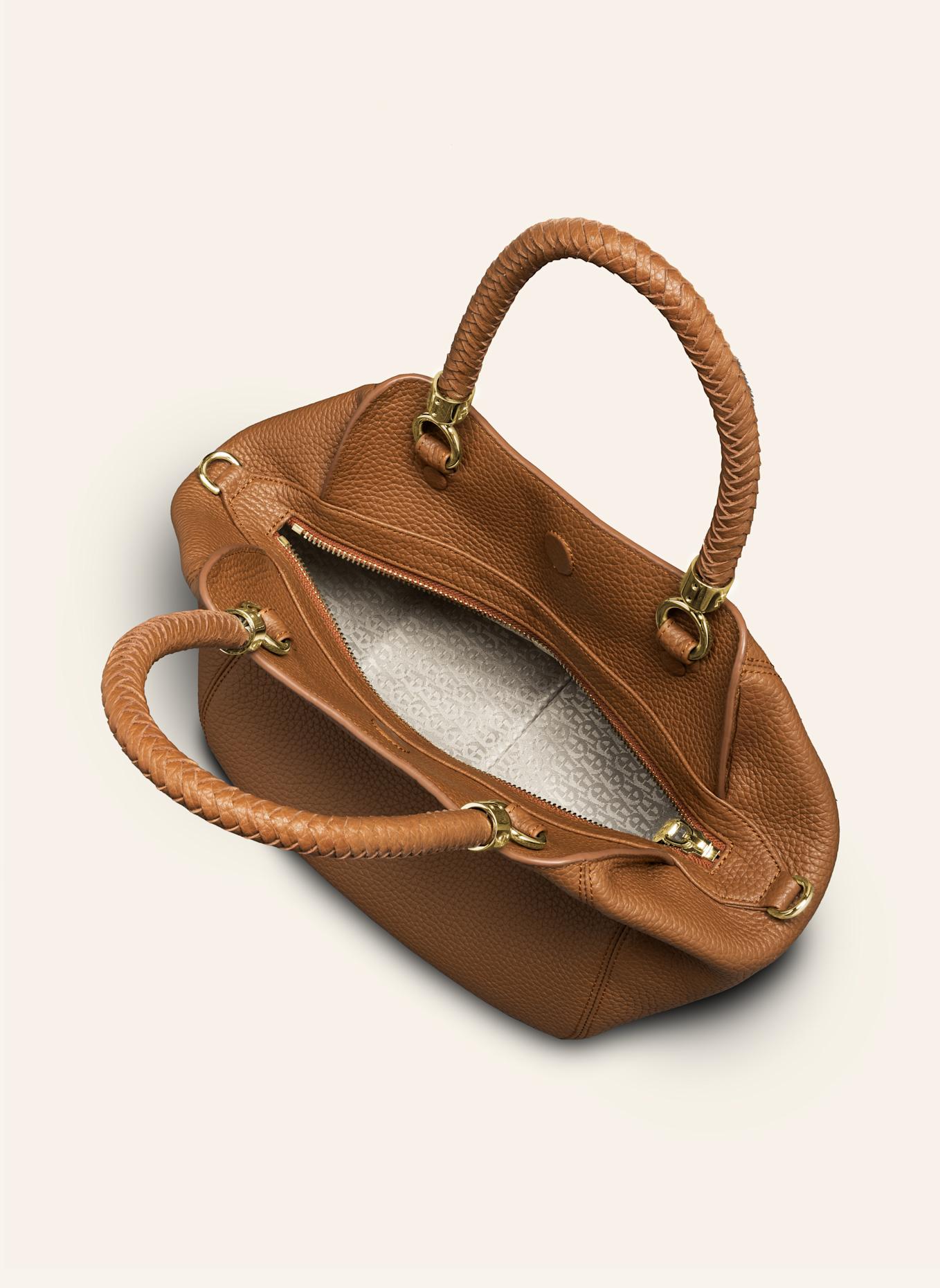 AIGNER Handtasche CARRE SOFT: COGNAC