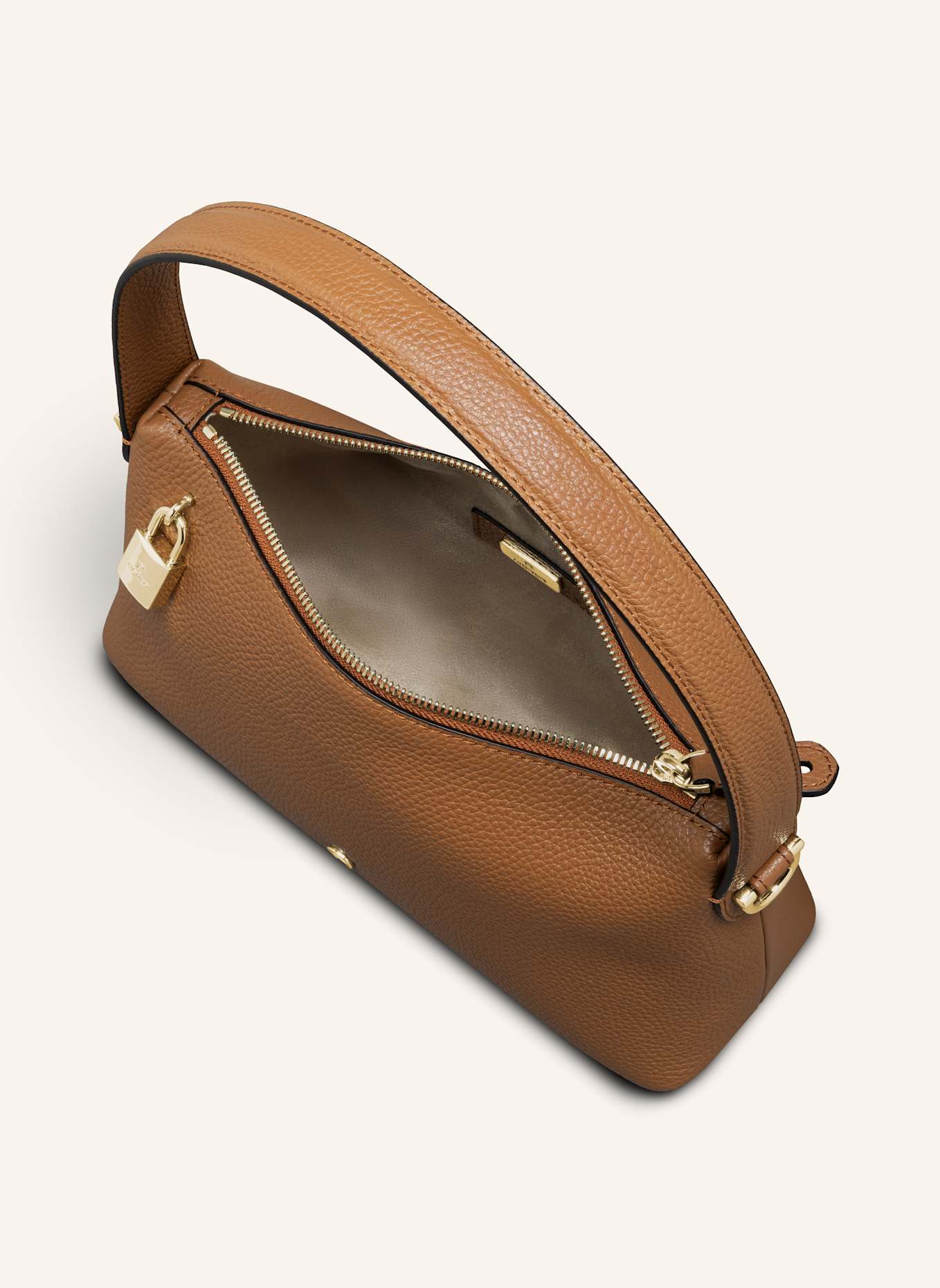 AIGNER Beuteltasche DELIA: COGNAC
