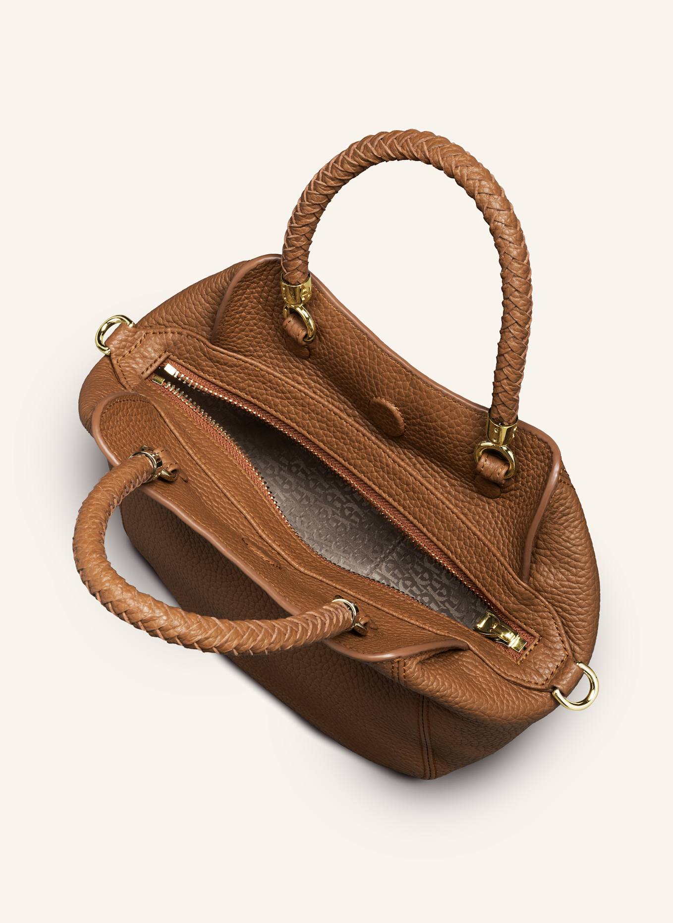 AIGNER Handtasche CARRE SOFT: COGNAC