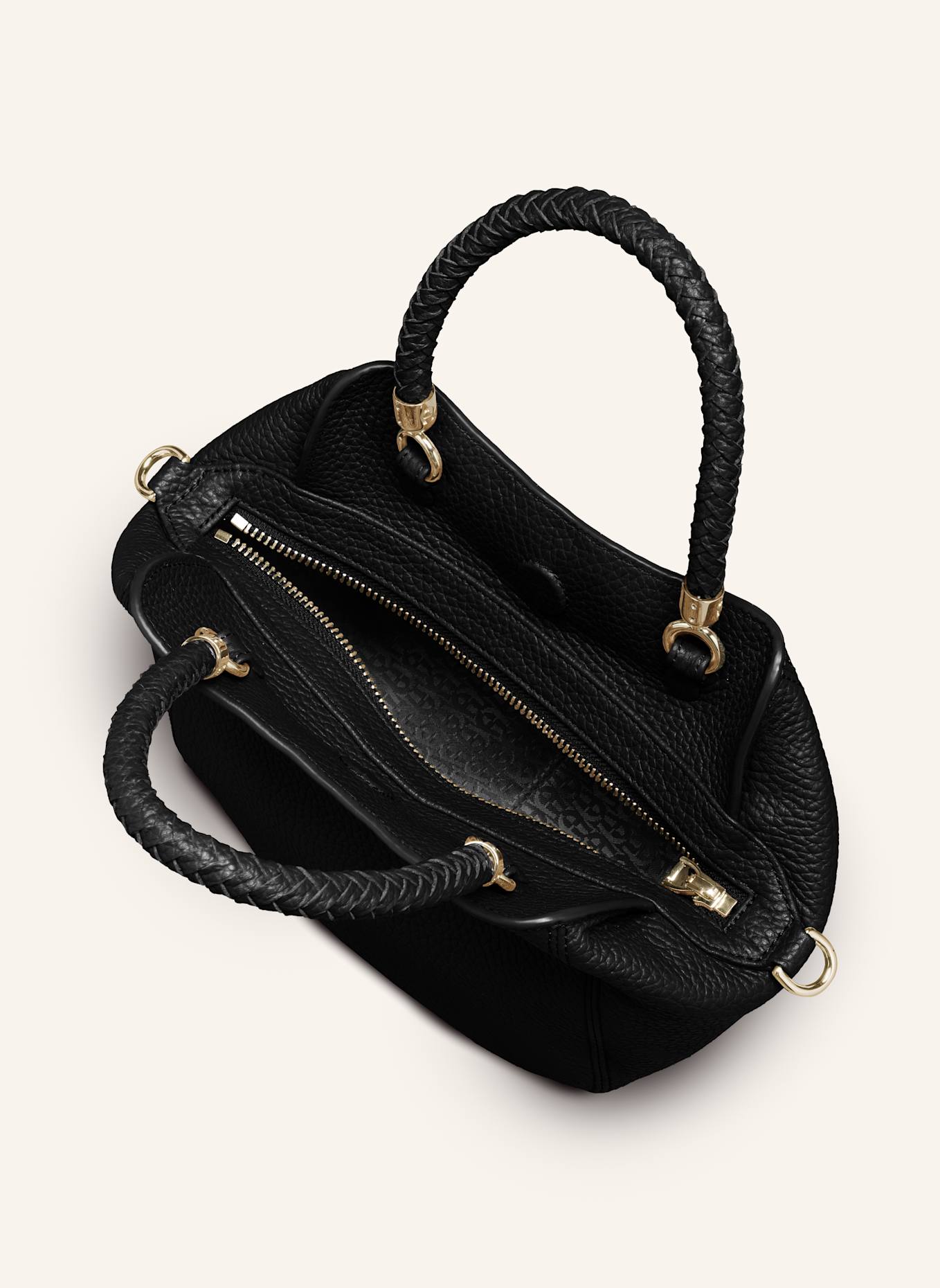 AIGNER Handtasche CARRE SOFT: SCHWARZ