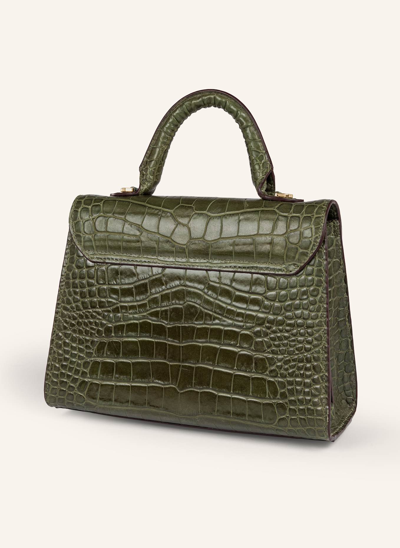 AIGNER Handtasche COCCODRILLO: DUNKELGRÜN