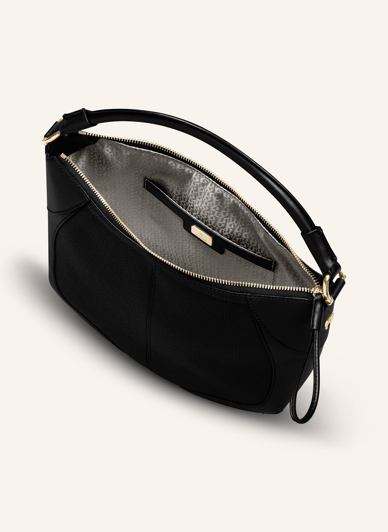 AIGNER Beuteltasche AMBRA: SCHWARZ