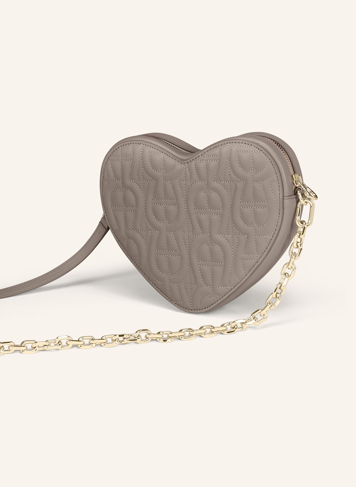 AIGNER Umhängetasche HEART: TAUPE