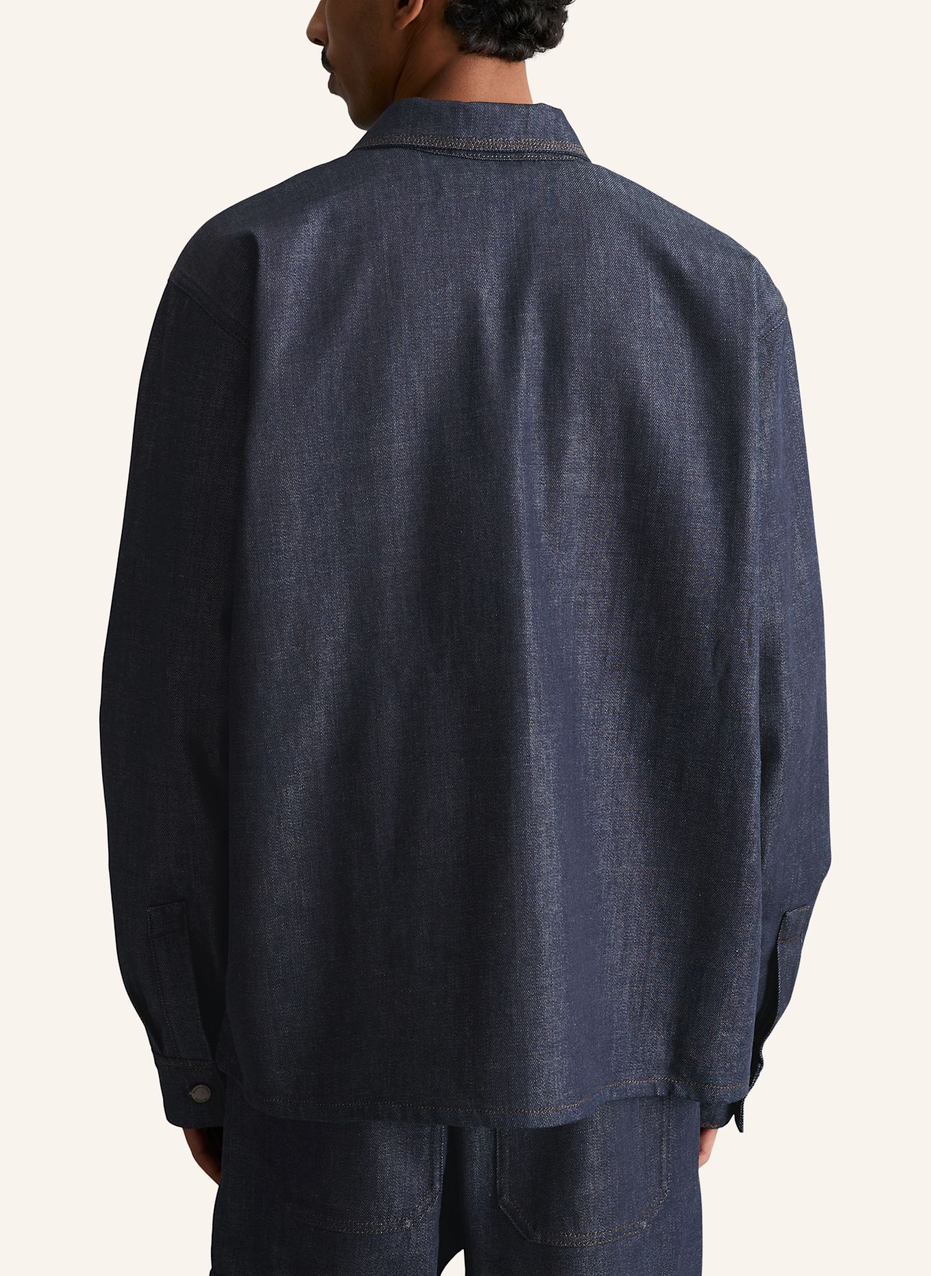 Marc O'Polo DENIM Jeans-Overshirt: BLAU