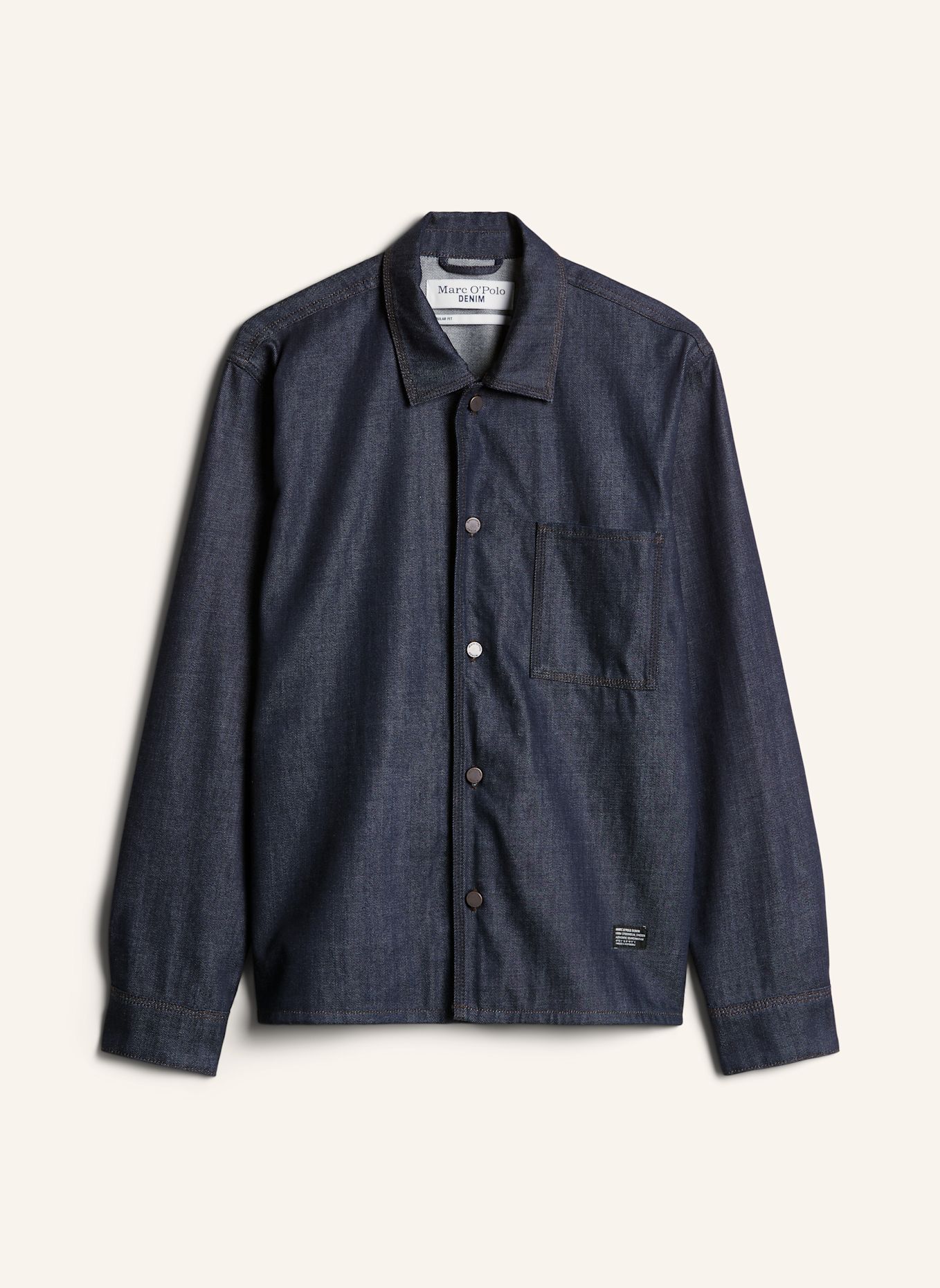 Marc O'Polo DENIM Jeans-Overshirt: BLAU
