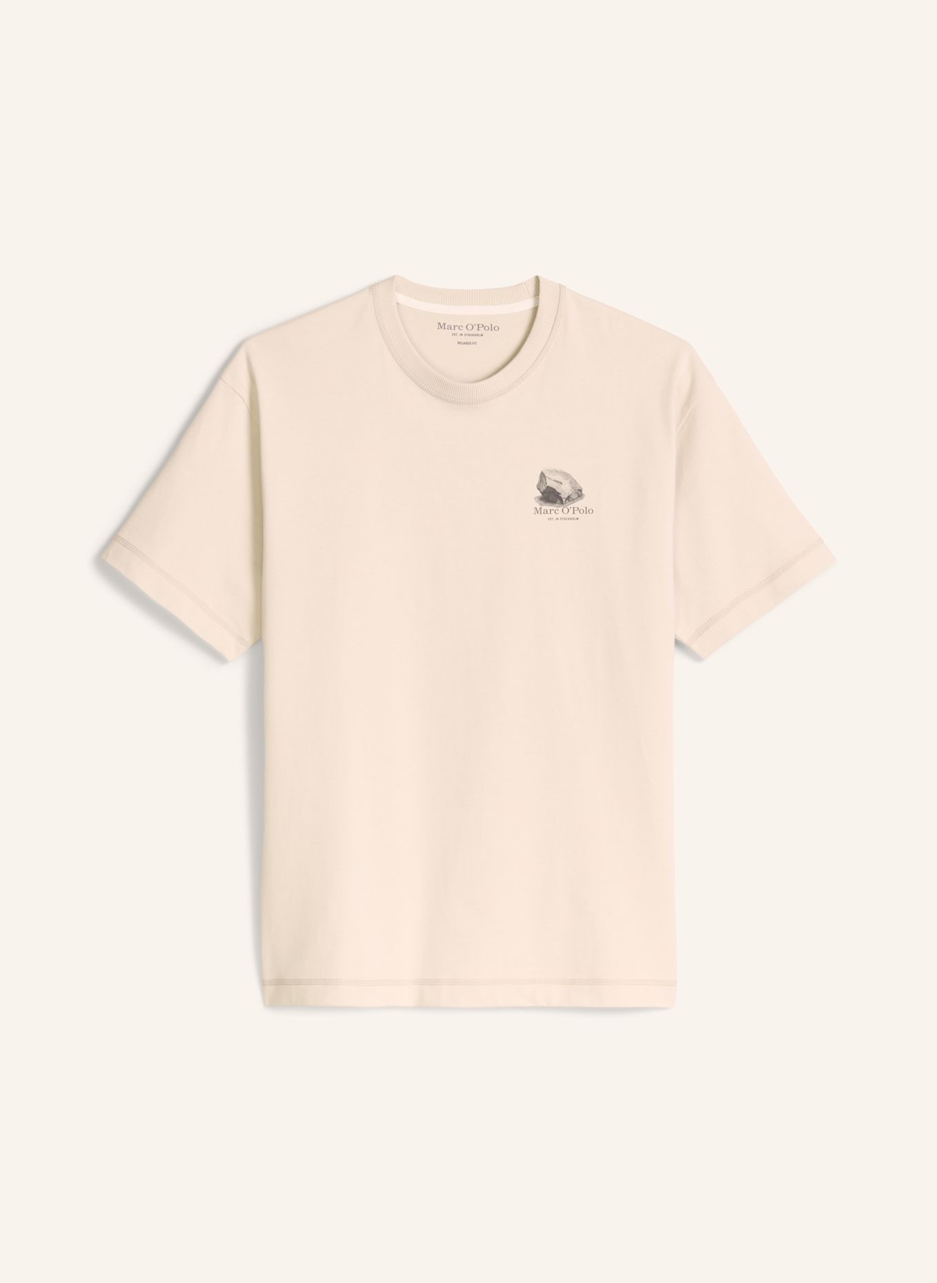Marc O'Polo T-Shirt: CREME