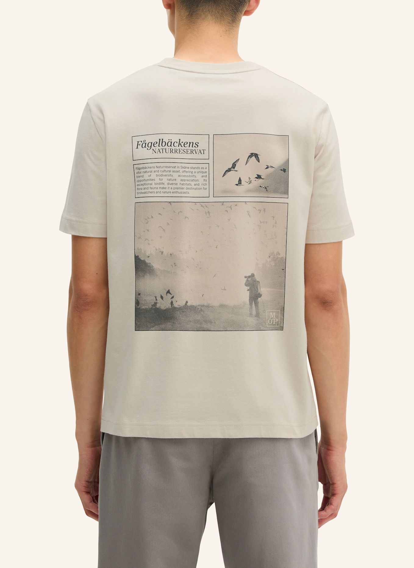 Marc O'Polo T-Shirt: CREME