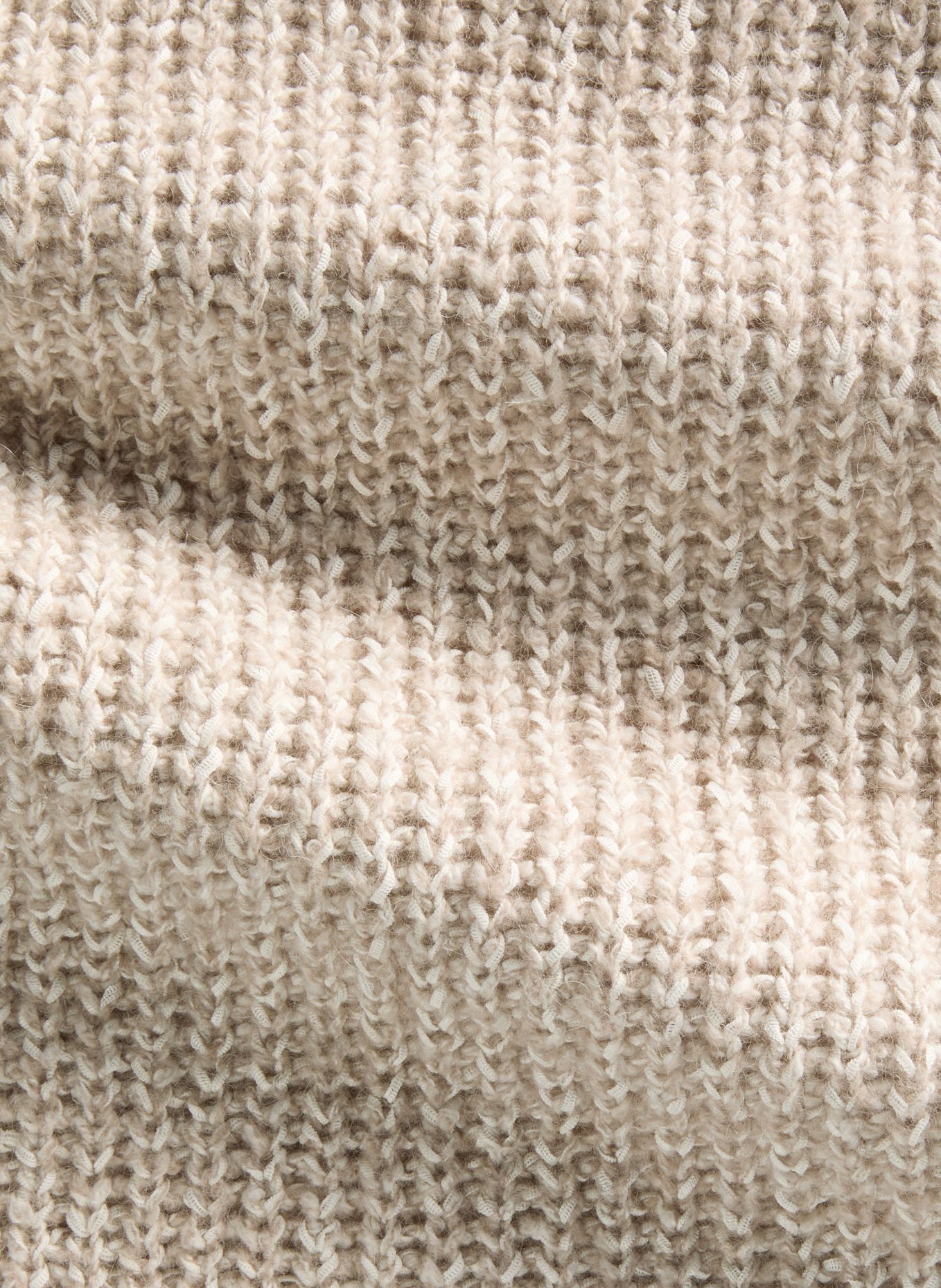 Marc O'Polo Strickschal: HELLBRAUN