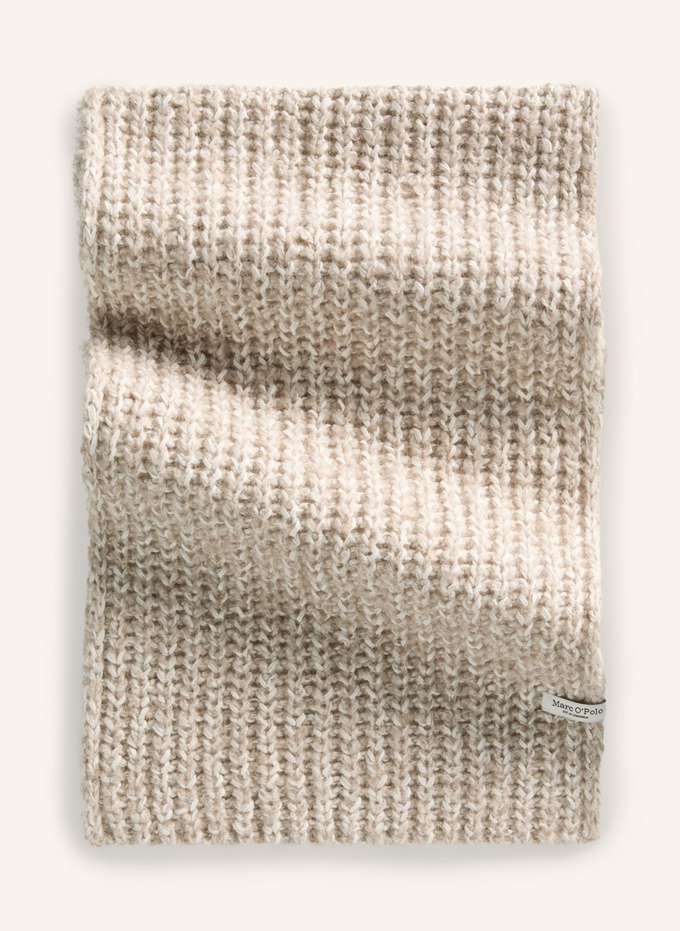 Marc O'Polo Strickschal: HELLBRAUN