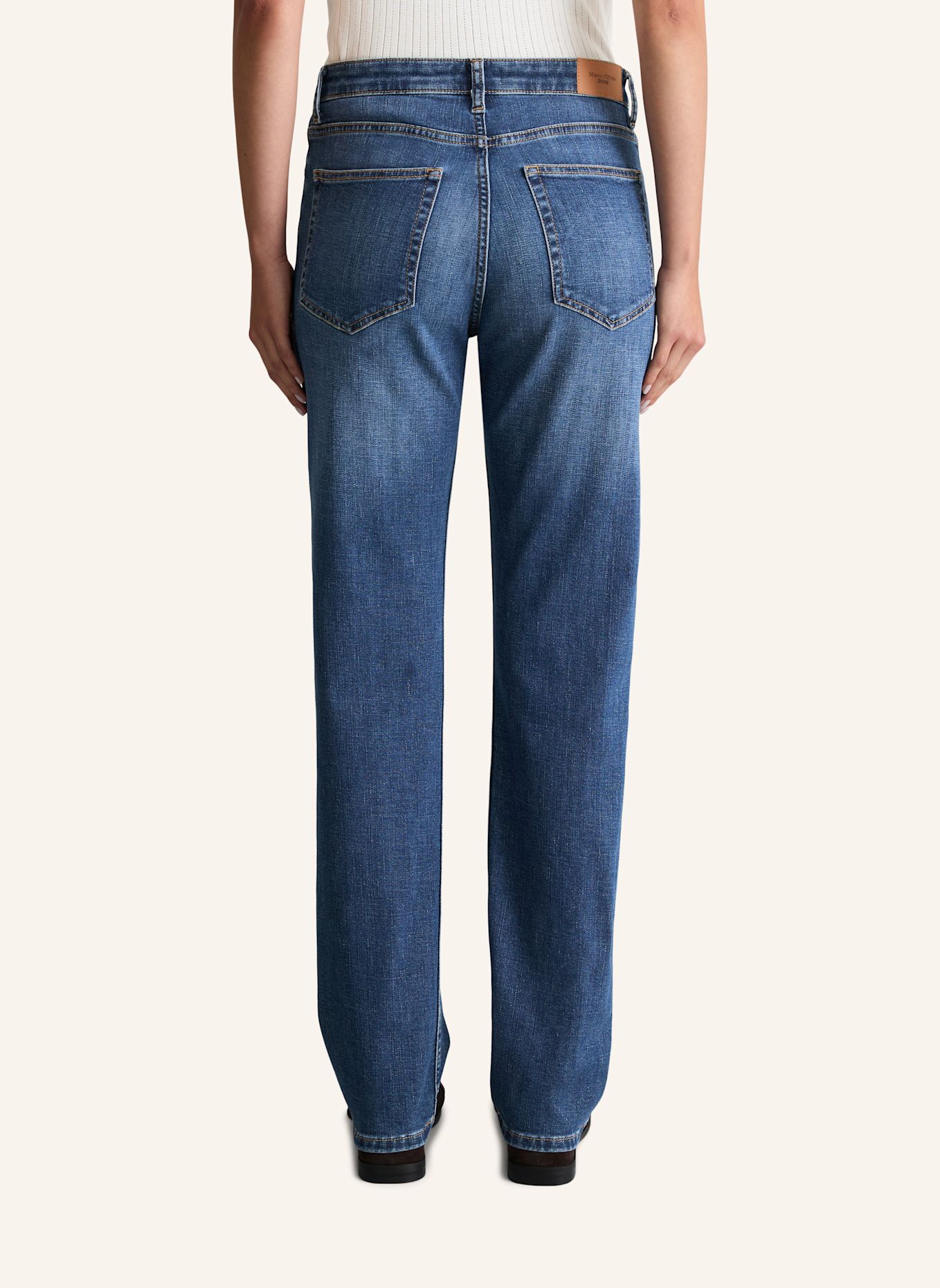 Marc O'Polo DENIM Jeans: DUNKELBLAU