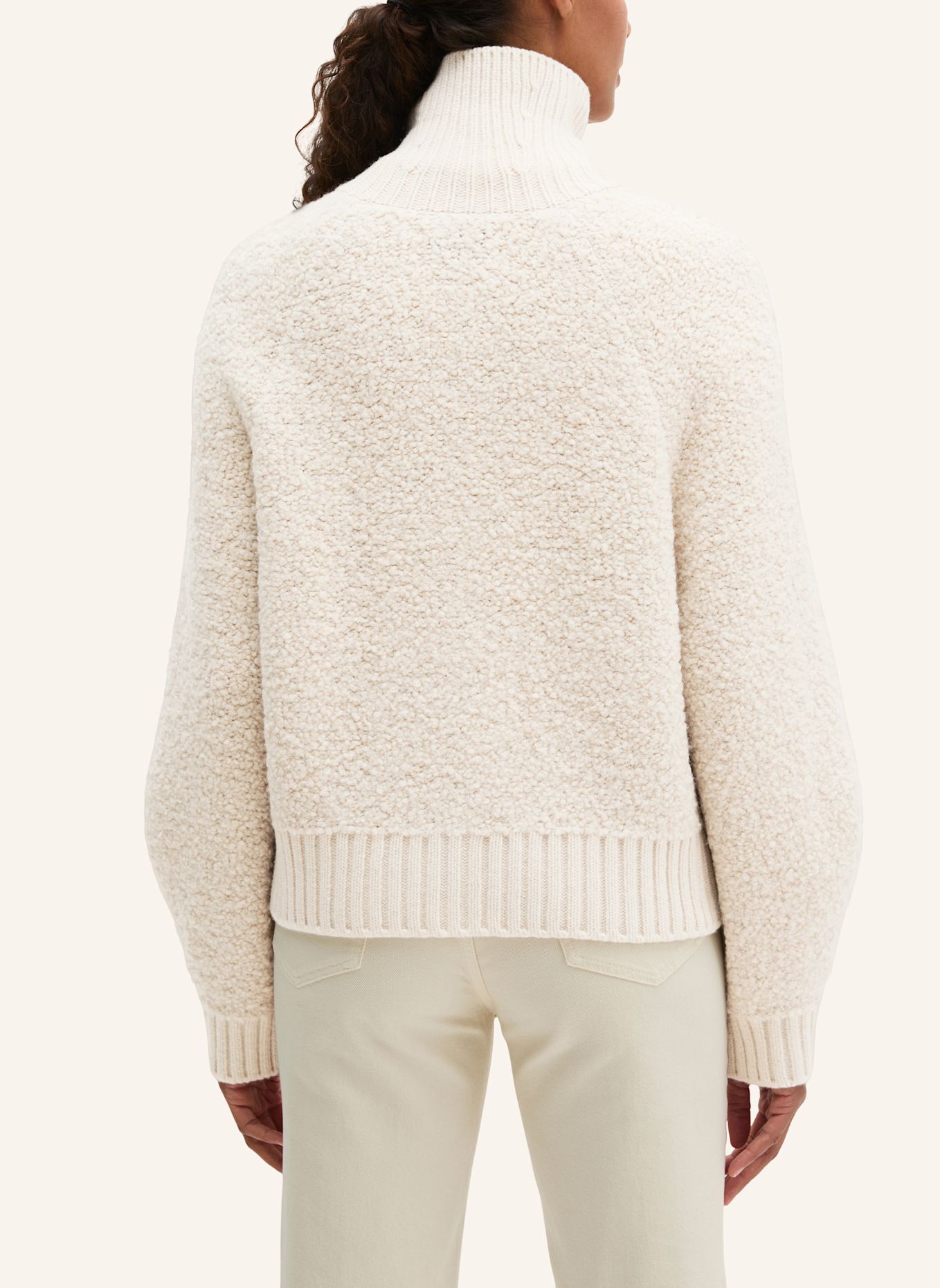 Marc O'Polo Zip-Cardigan: BEIGE