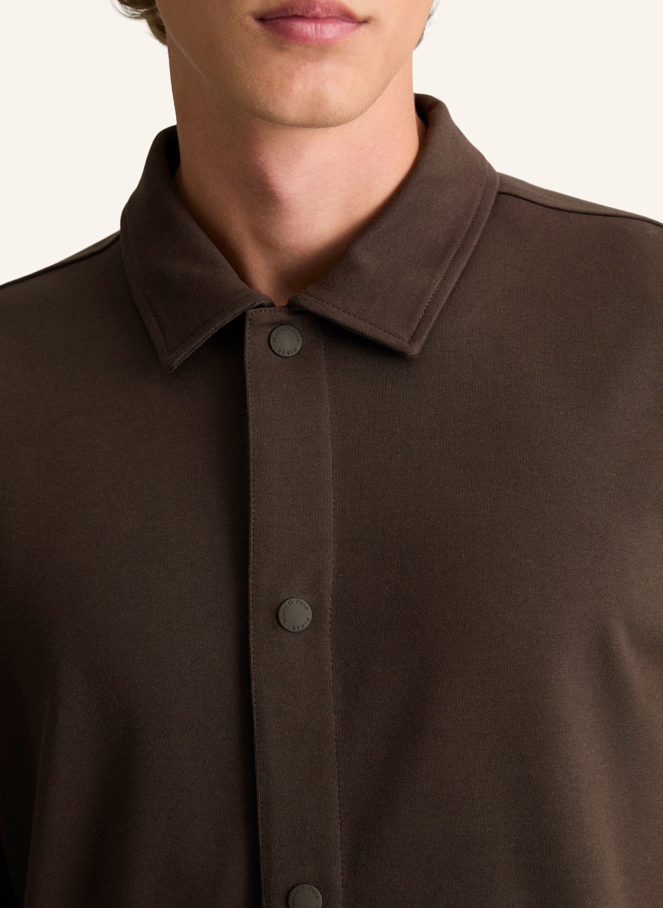 Marc O'Polo DENIM Overshirt: BRAUN