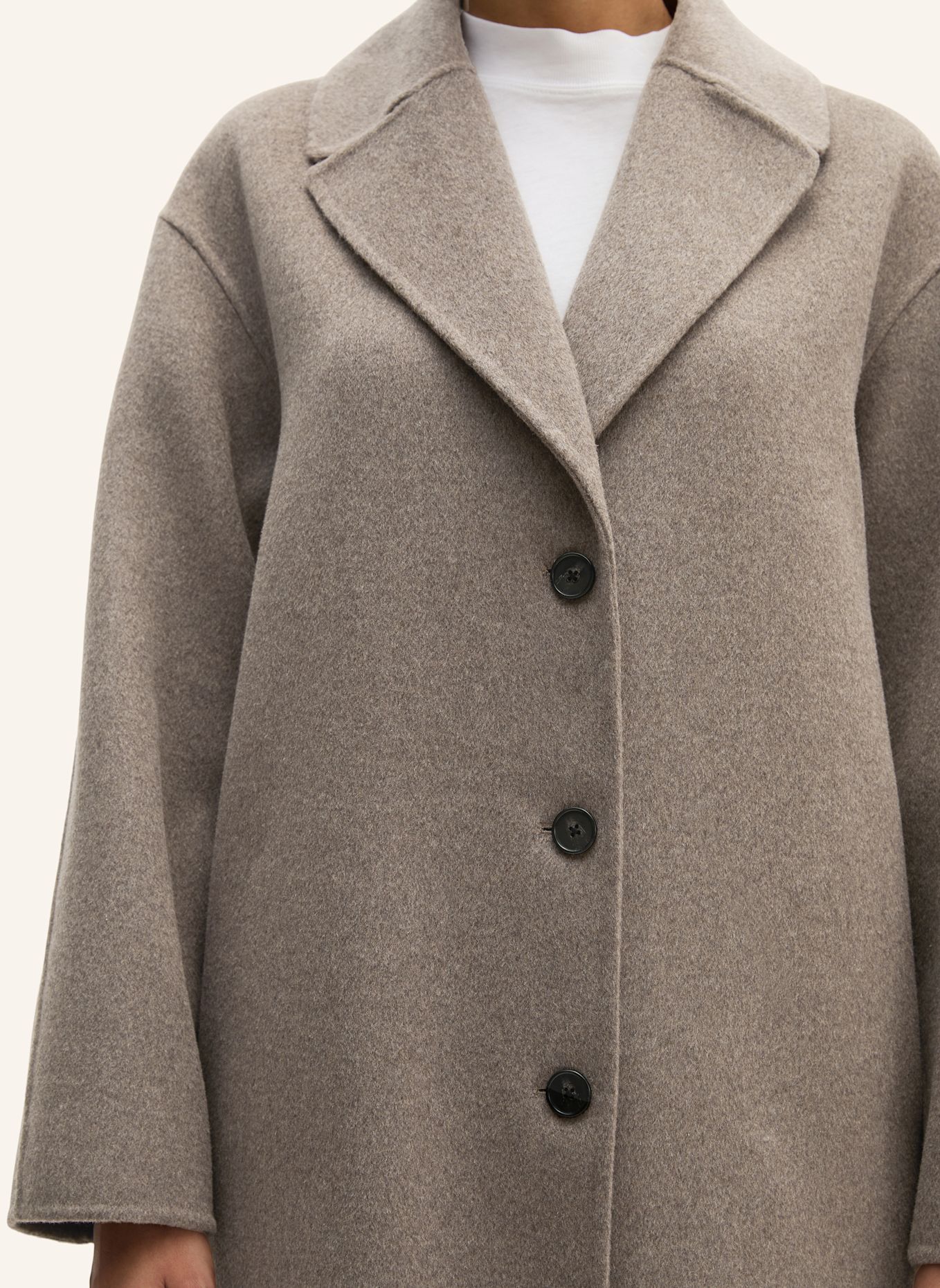 Marc O'Polo Wollmantel: BEIGE