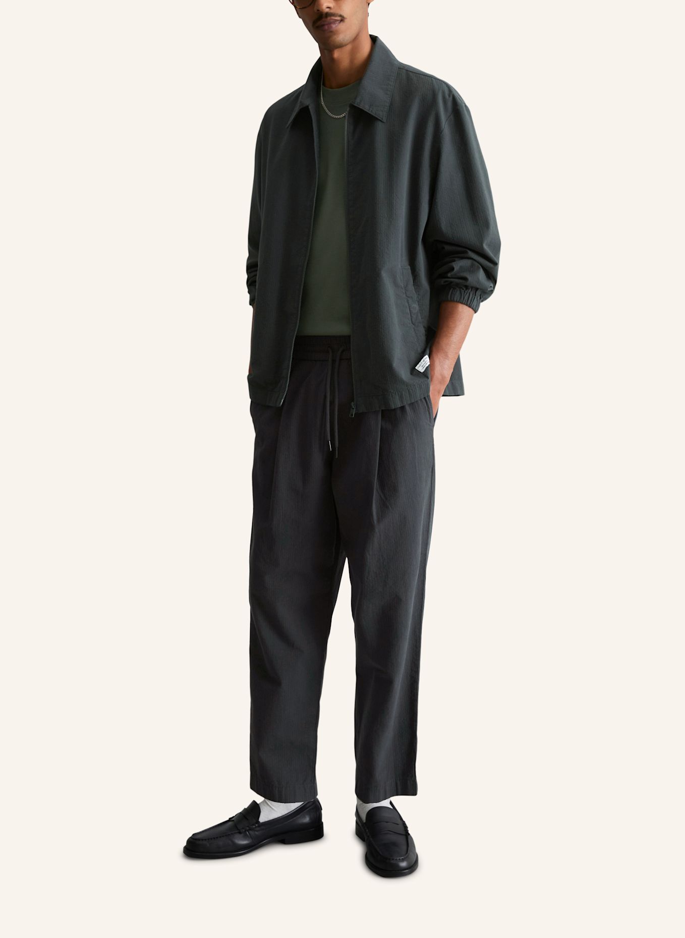 Marc O'Polo DENIM Overshirt: DUNKELBLAU