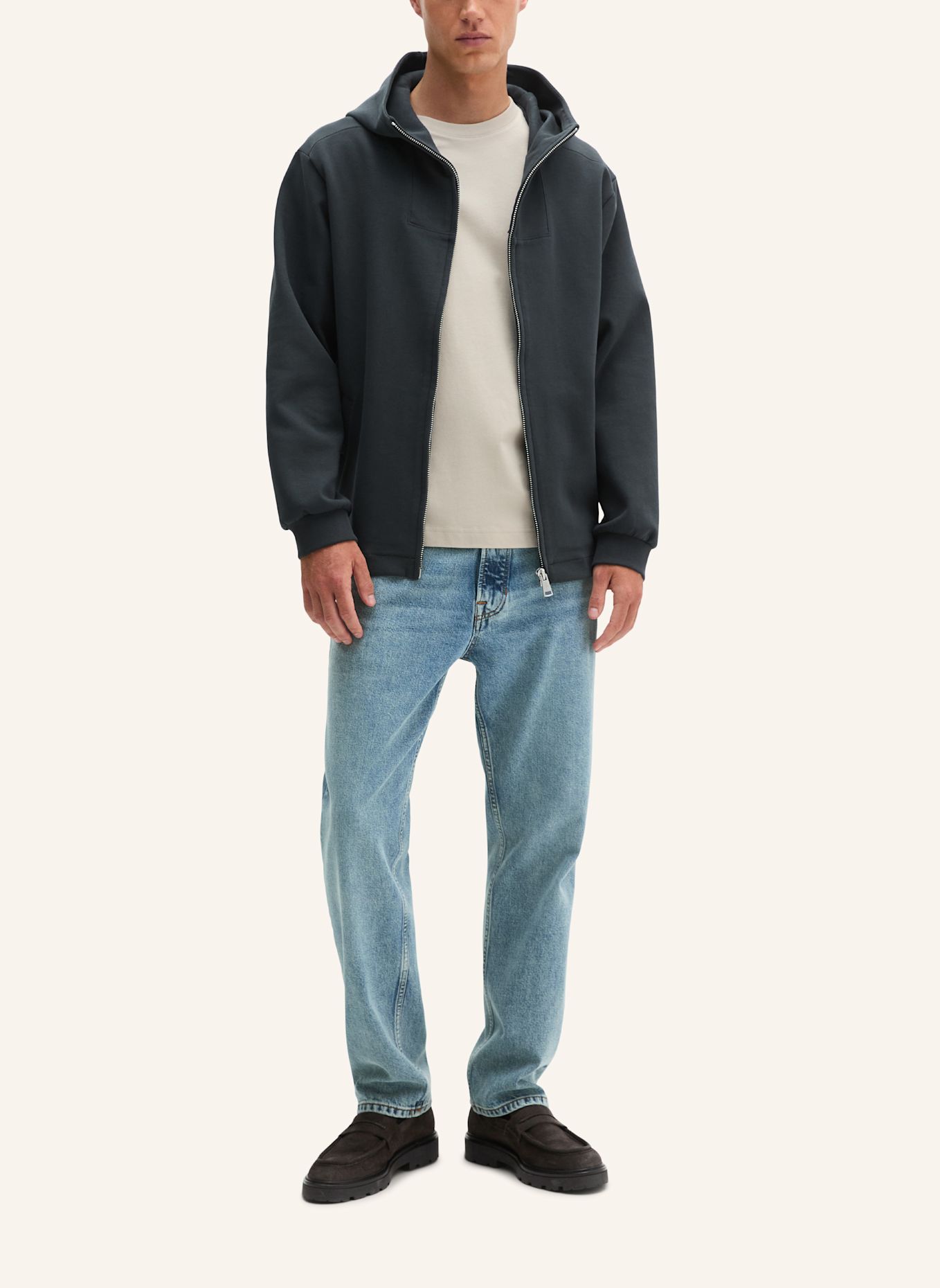 Marc O'Polo Sweatjacke: BLAU