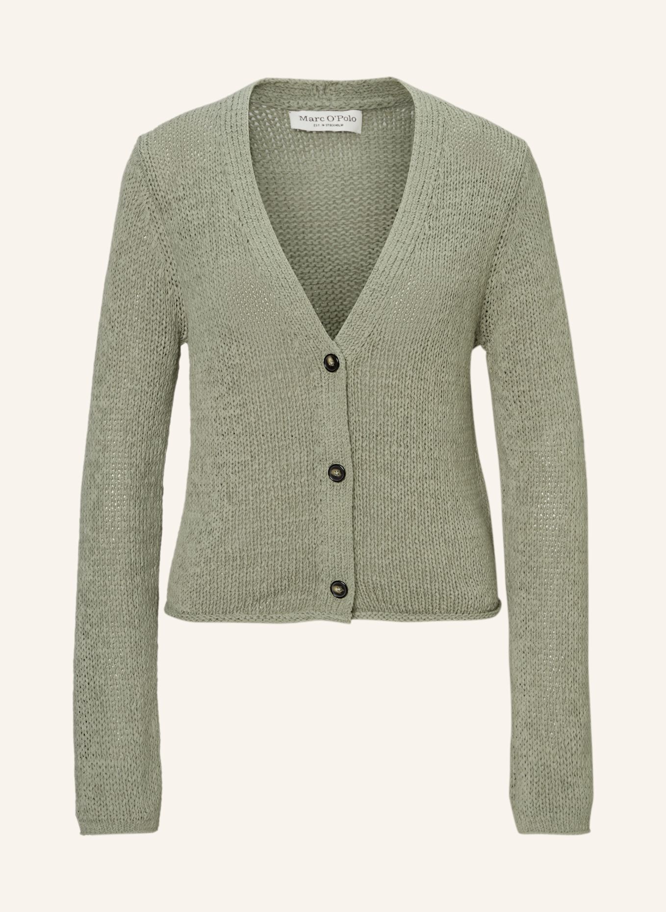 Marc O'Polo Cardigan: HELLGRÜN