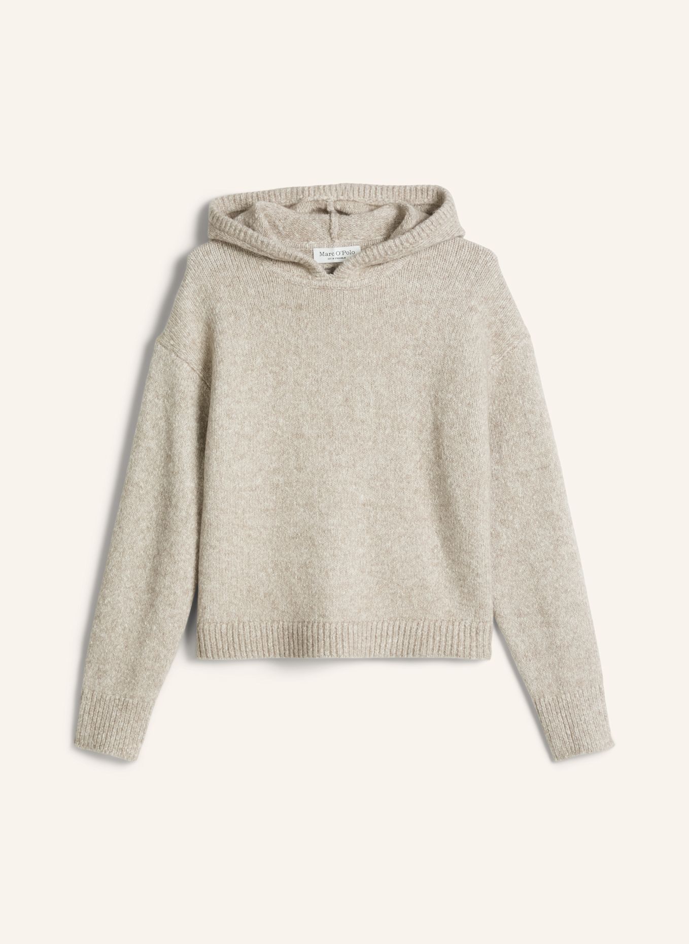 Marc O'Polo Kapuzen-Pullover: BRAUN