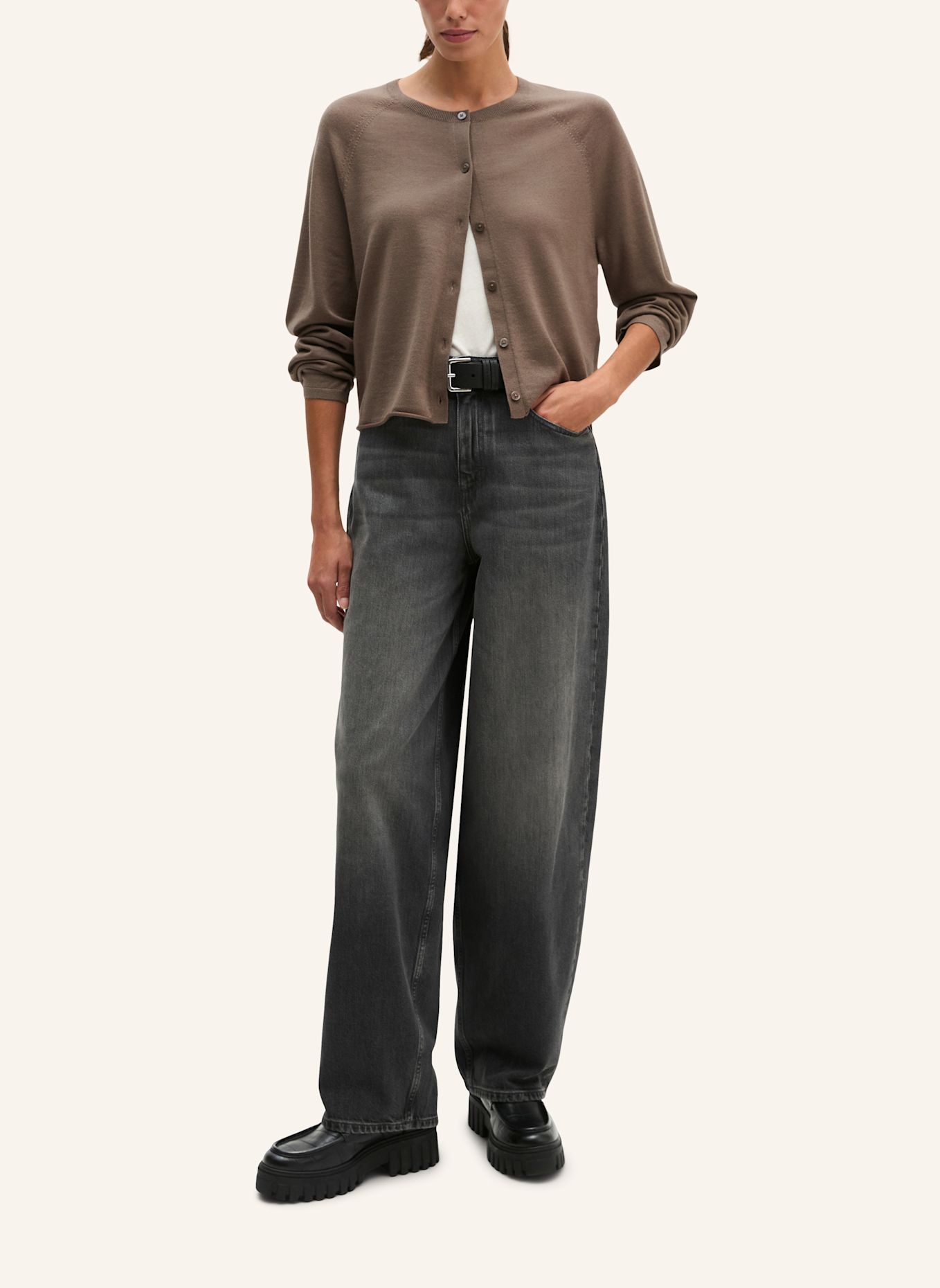 Marc O'Polo Cardigan: BRAUN