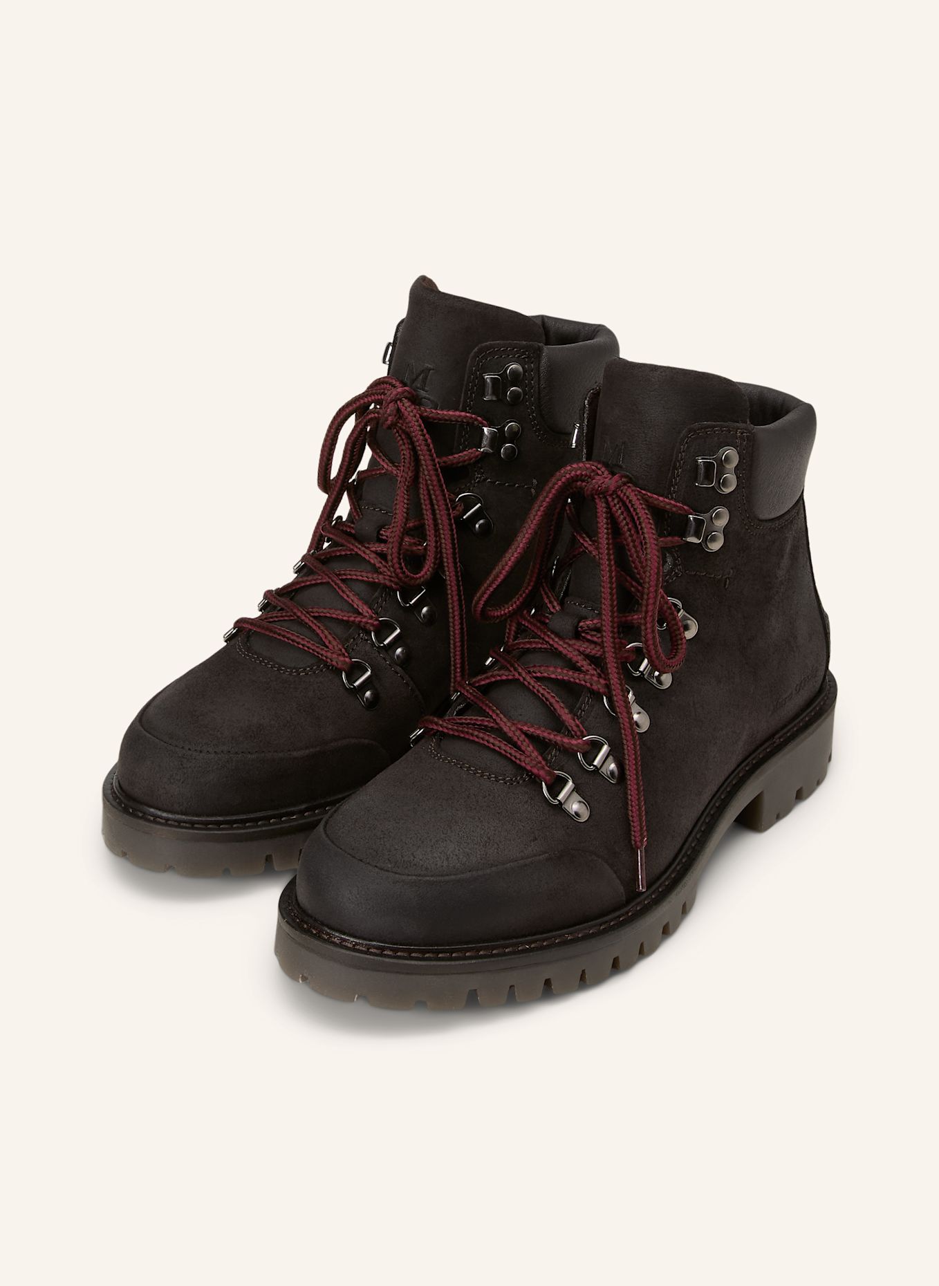 Marc O'Polo Schnürstiefel Model Armin: DUNKELBRAUN