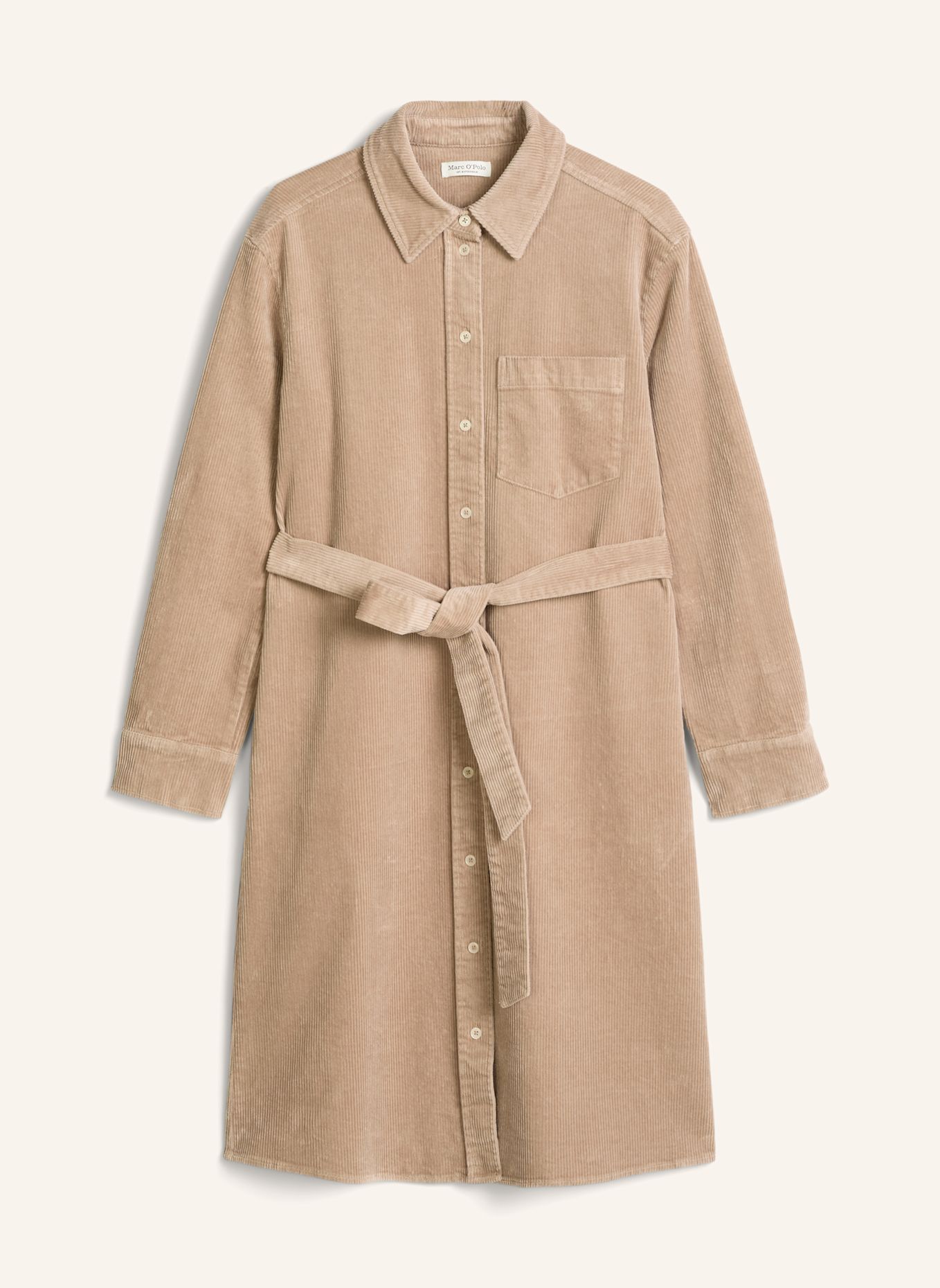 Marc O'Polo Cordbluse: BEIGE