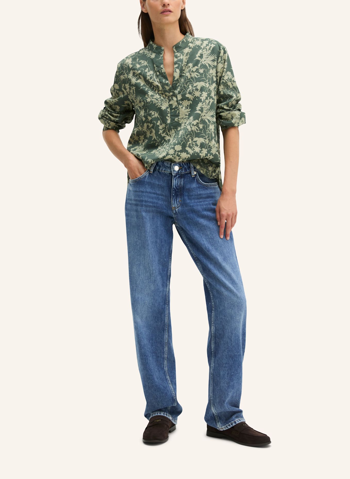 Marc O'Polo Bluse: GRÜN