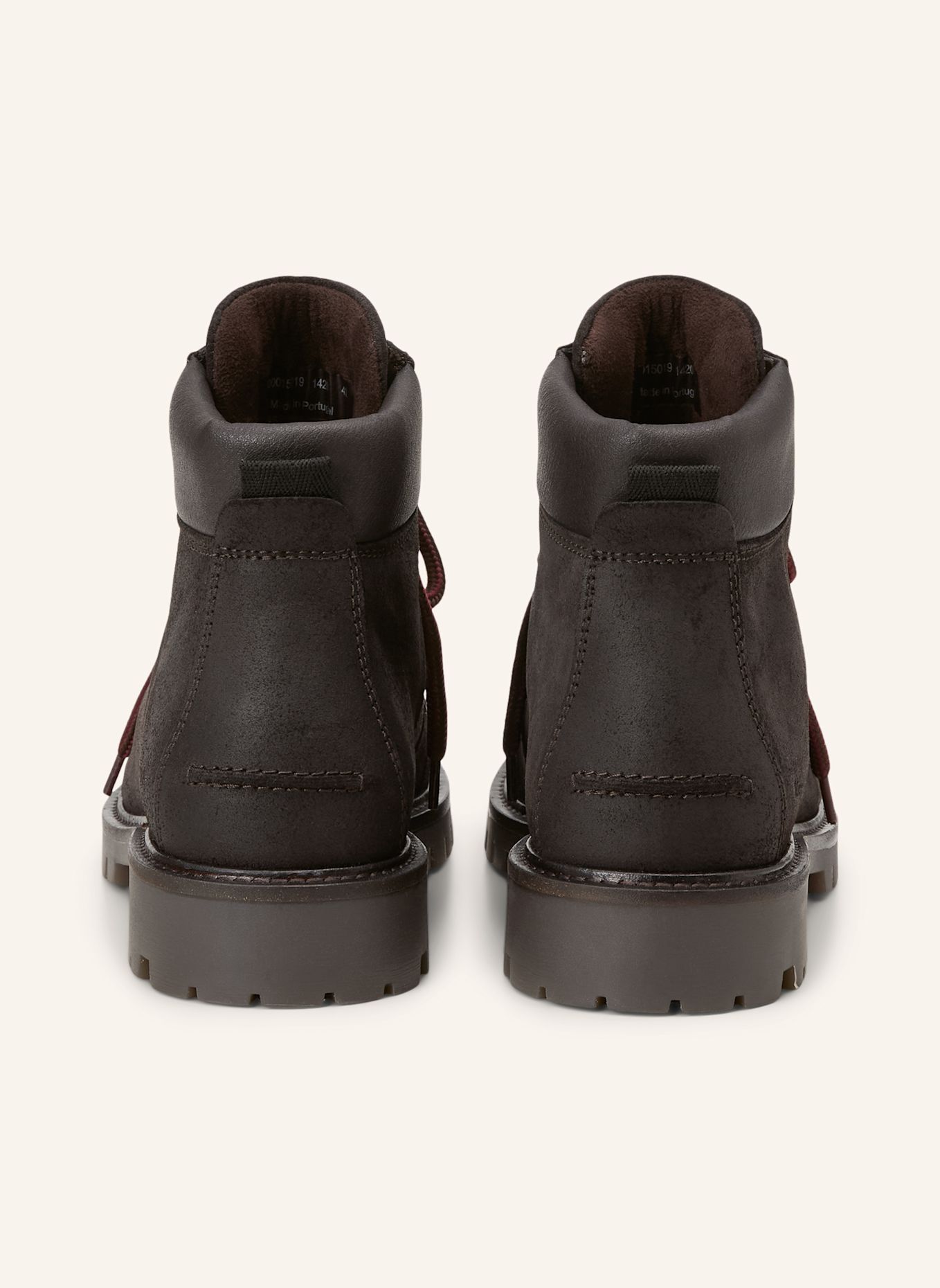 Marc O'Polo Schnürstiefel Model Armin: DUNKELBRAUN