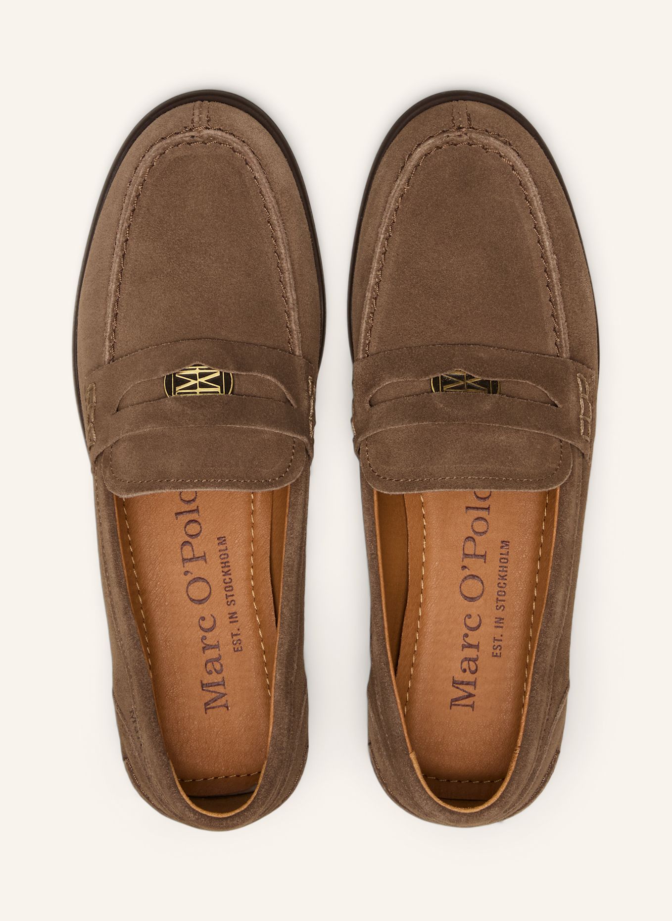 Marc O'Polo Loafer Model Fiona: HELLBRAUN