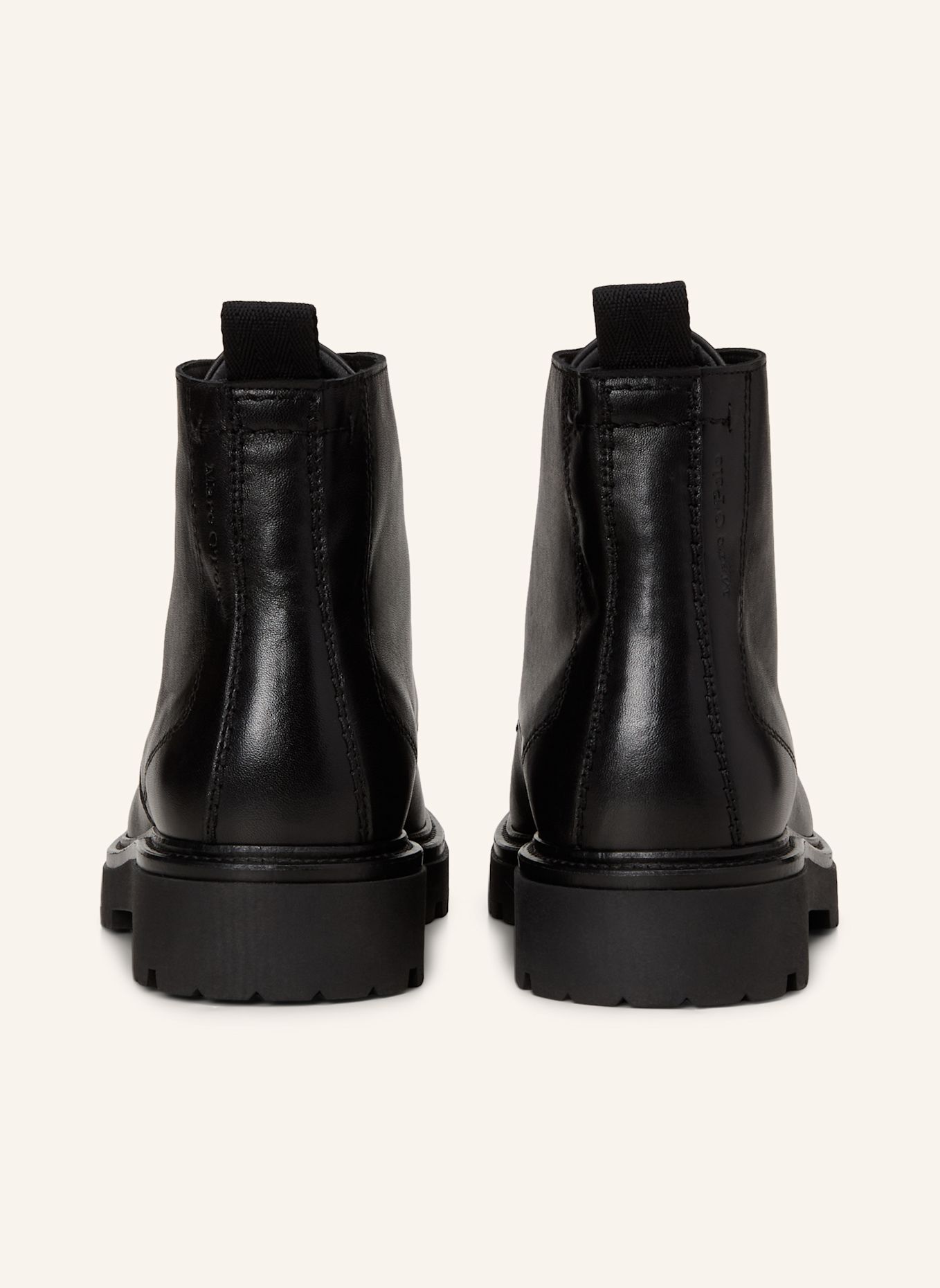 Marc O'Polo Schnürstiefel Model Phil: SCHWARZ